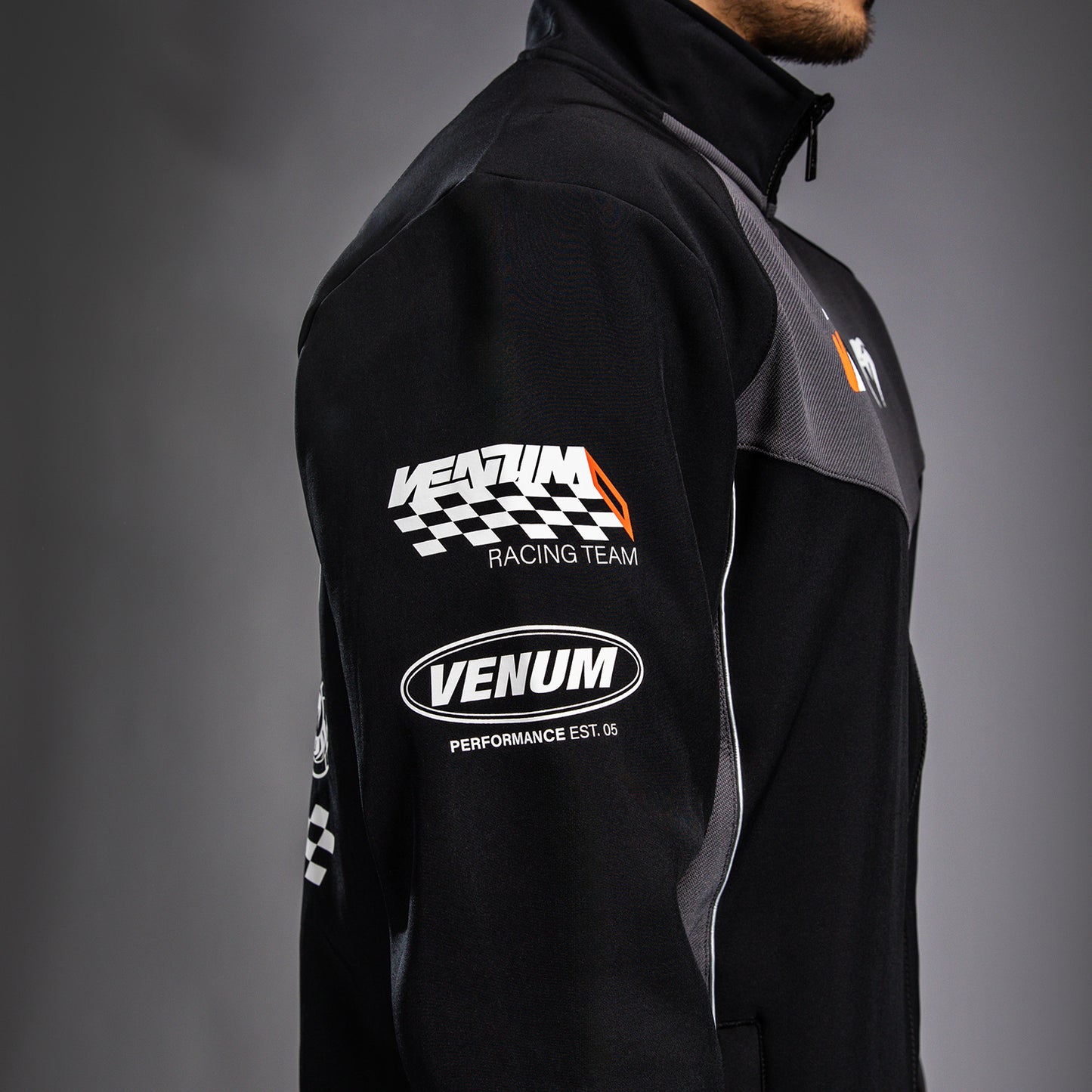 Venum Motorsport Chaqueta Softshell - Negro Profundo