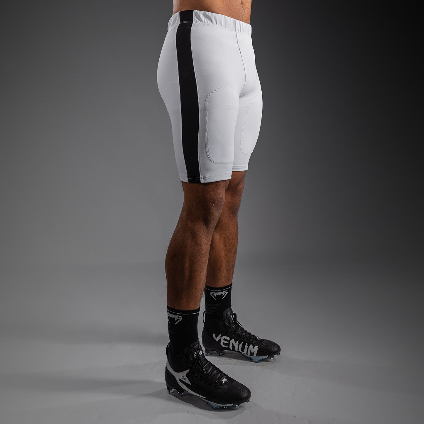 Venum Elite Fútbol Short de Compresión - Blanco