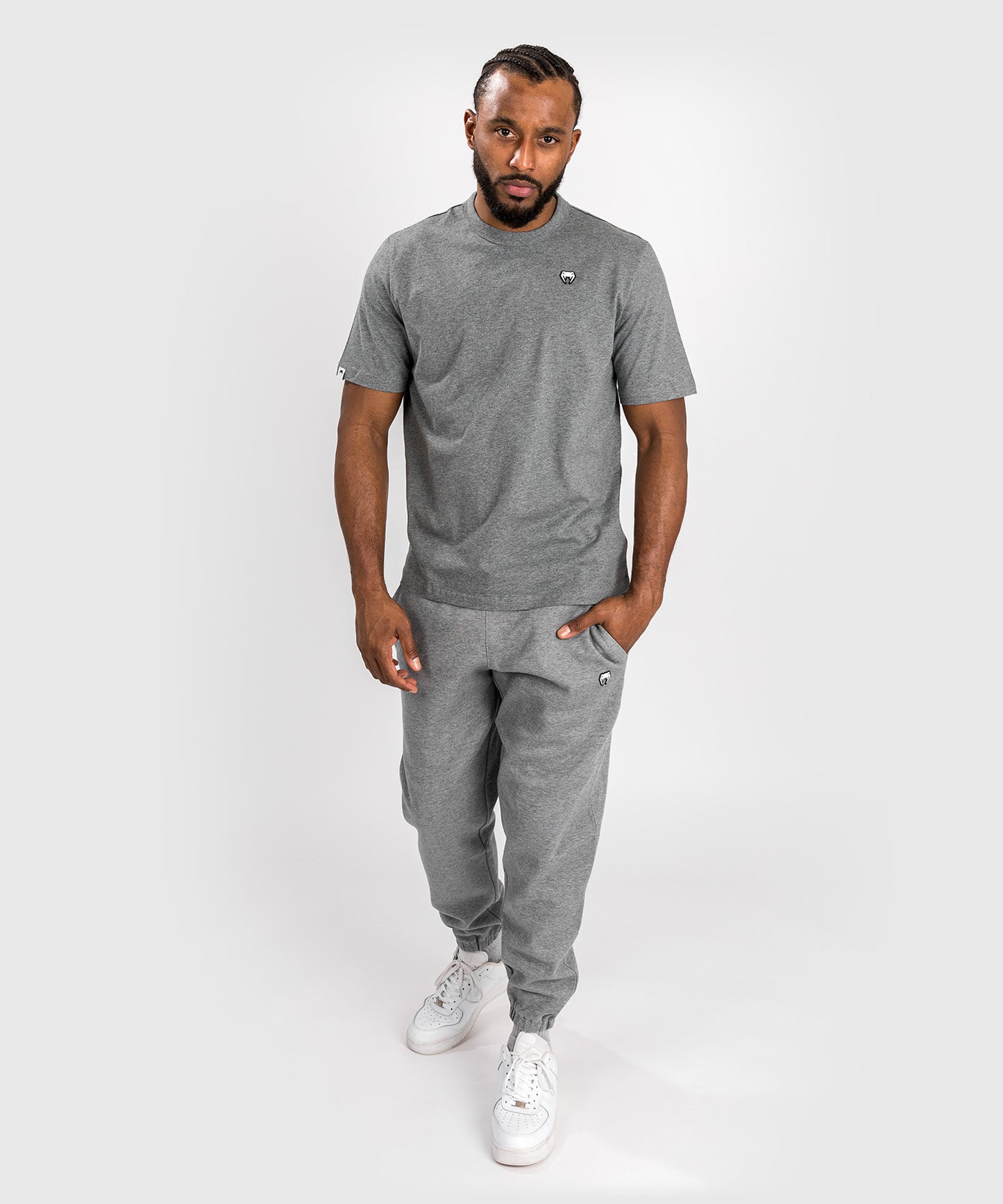 Venum Silent Power Lite Camiseta - Gris jaspeado claro