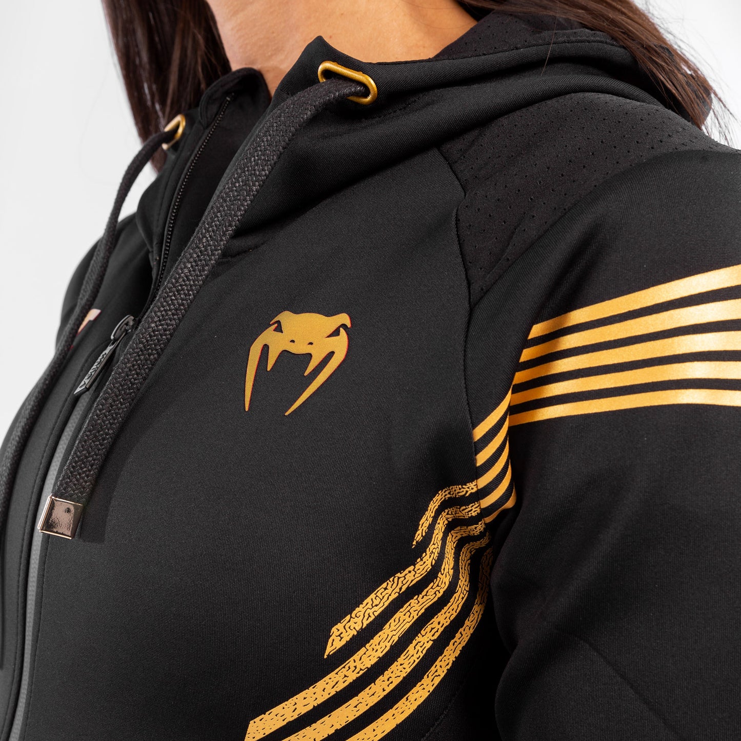 Sudadera Para Mujer Personalizada UFC Venum Authentic Fight Night Walkout - Campeón