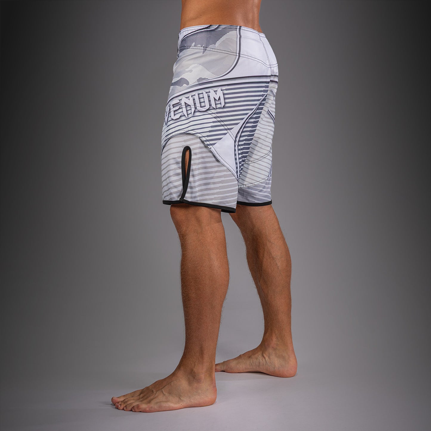 Venum Camo Hero Short de Combate - Blanco/Gris Claro