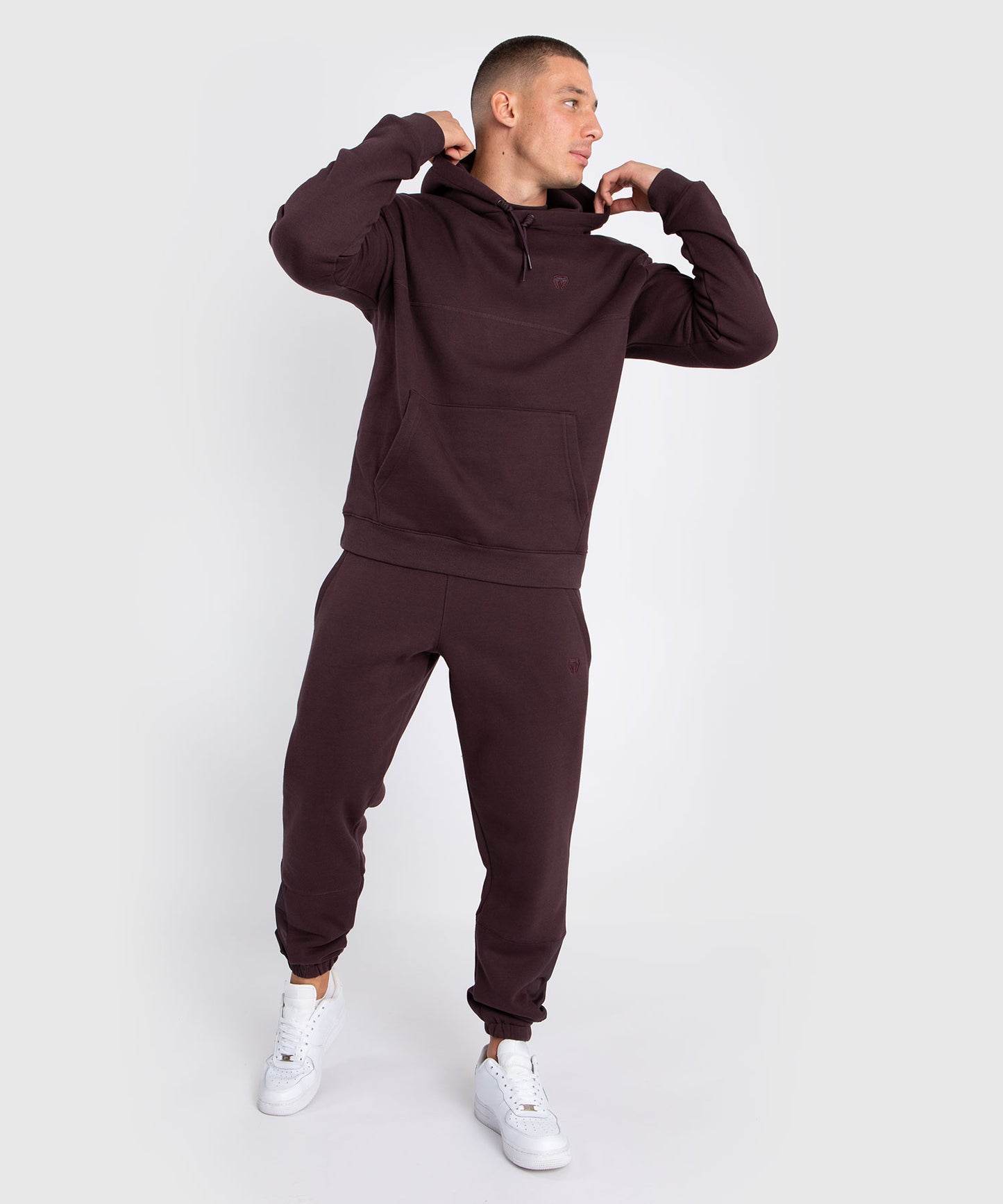 Venum Silent Power Sudadera con Capucha - Marrón Oscuro