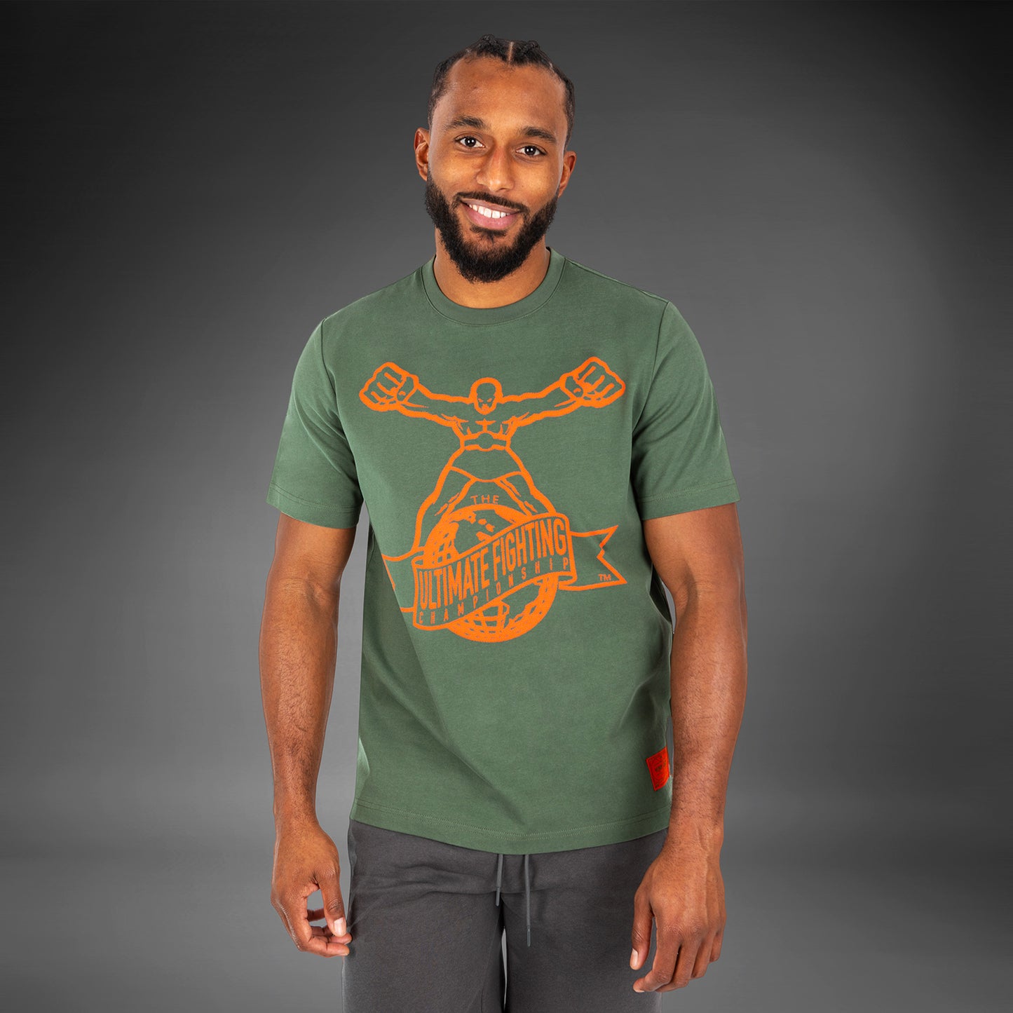 UFC by Venum Ulti-Man Camiseta - Caqui/Naranja