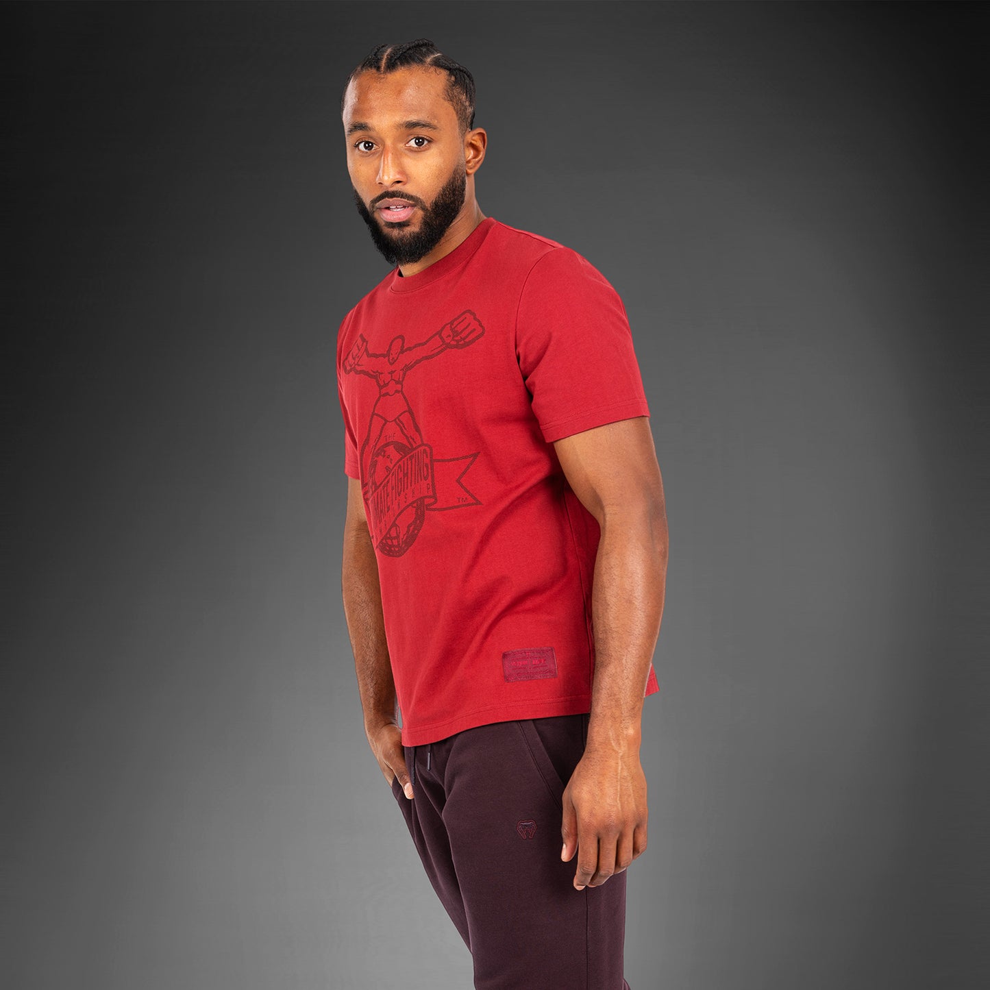 UFC by Venum Ulti-Man Camiseta - Borgoña