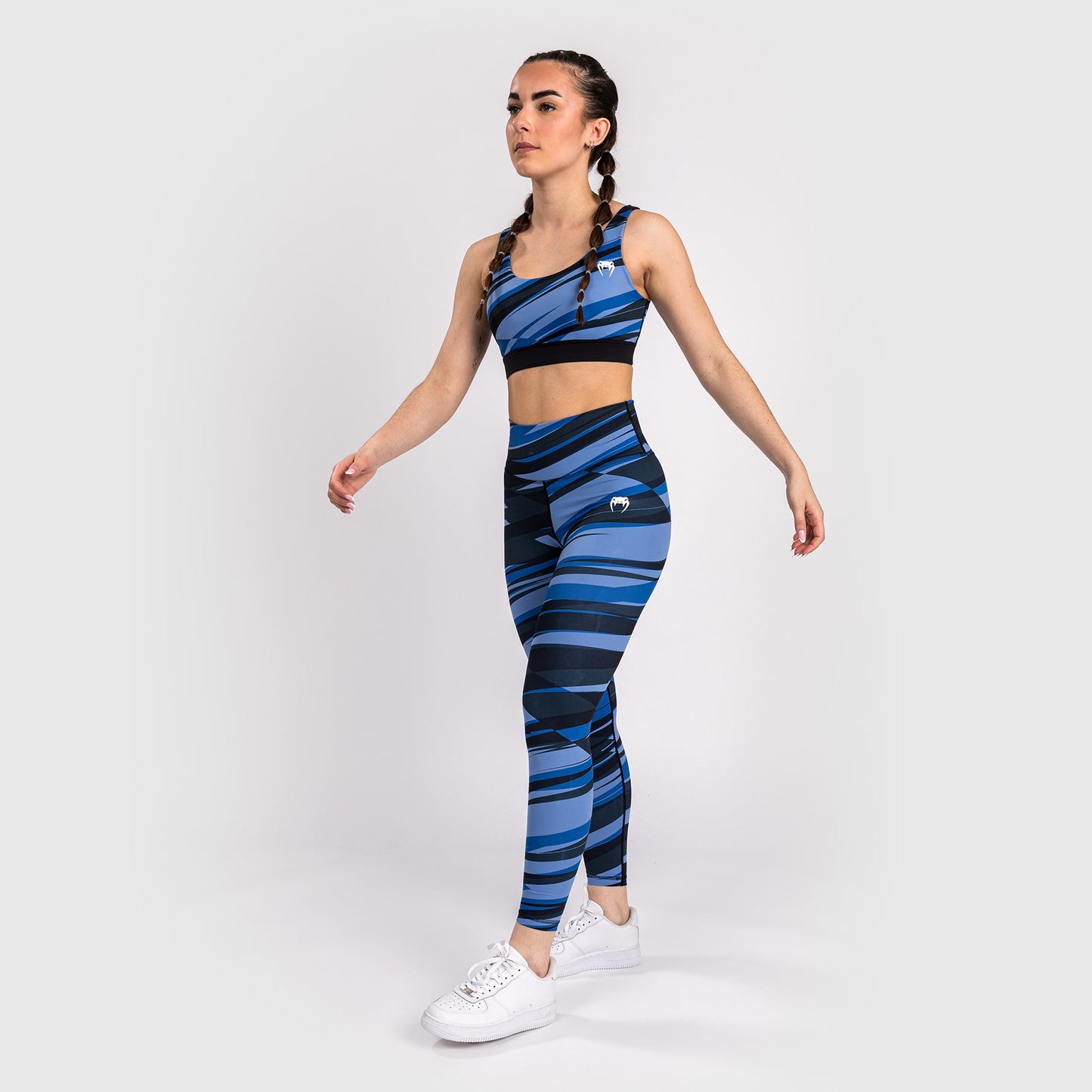 Venum Abyss Leggings 7/8 para Mujer - Azul Sombra