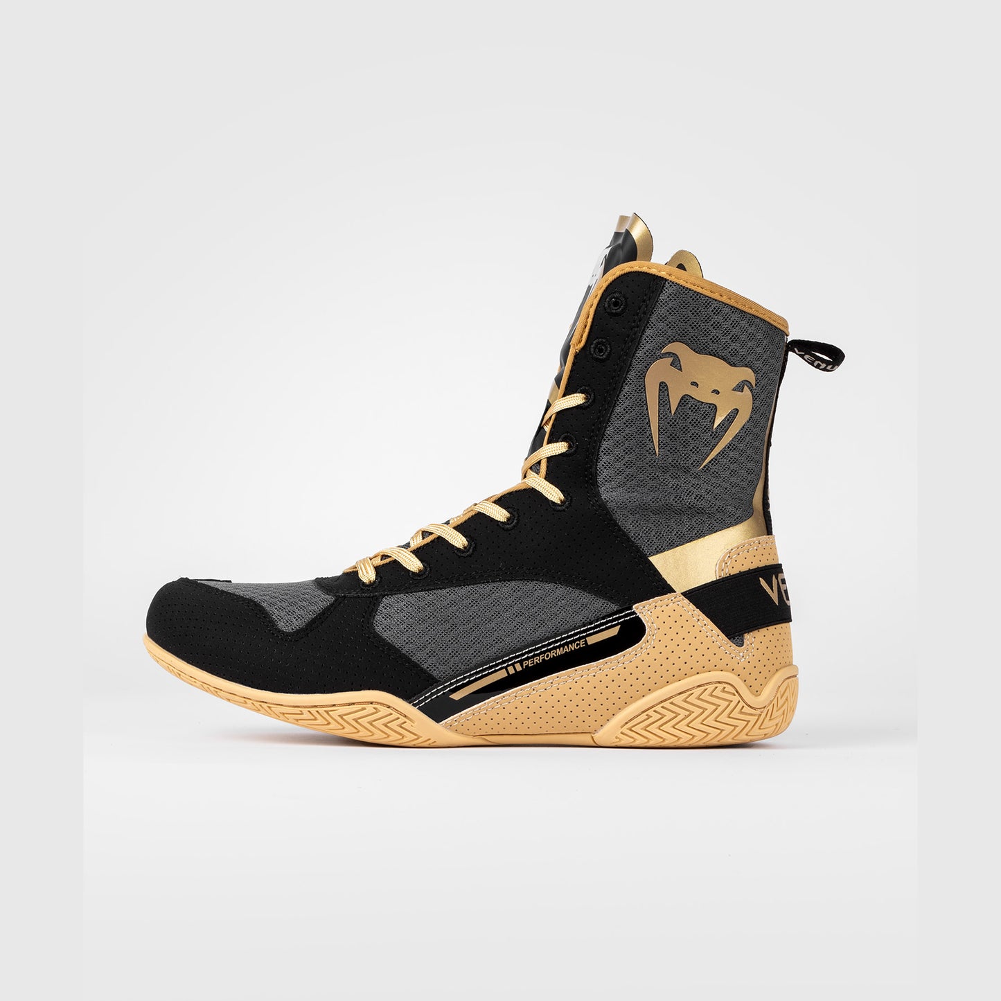 Venum Elite Zapatillas de Boxeo - Negro/Beige