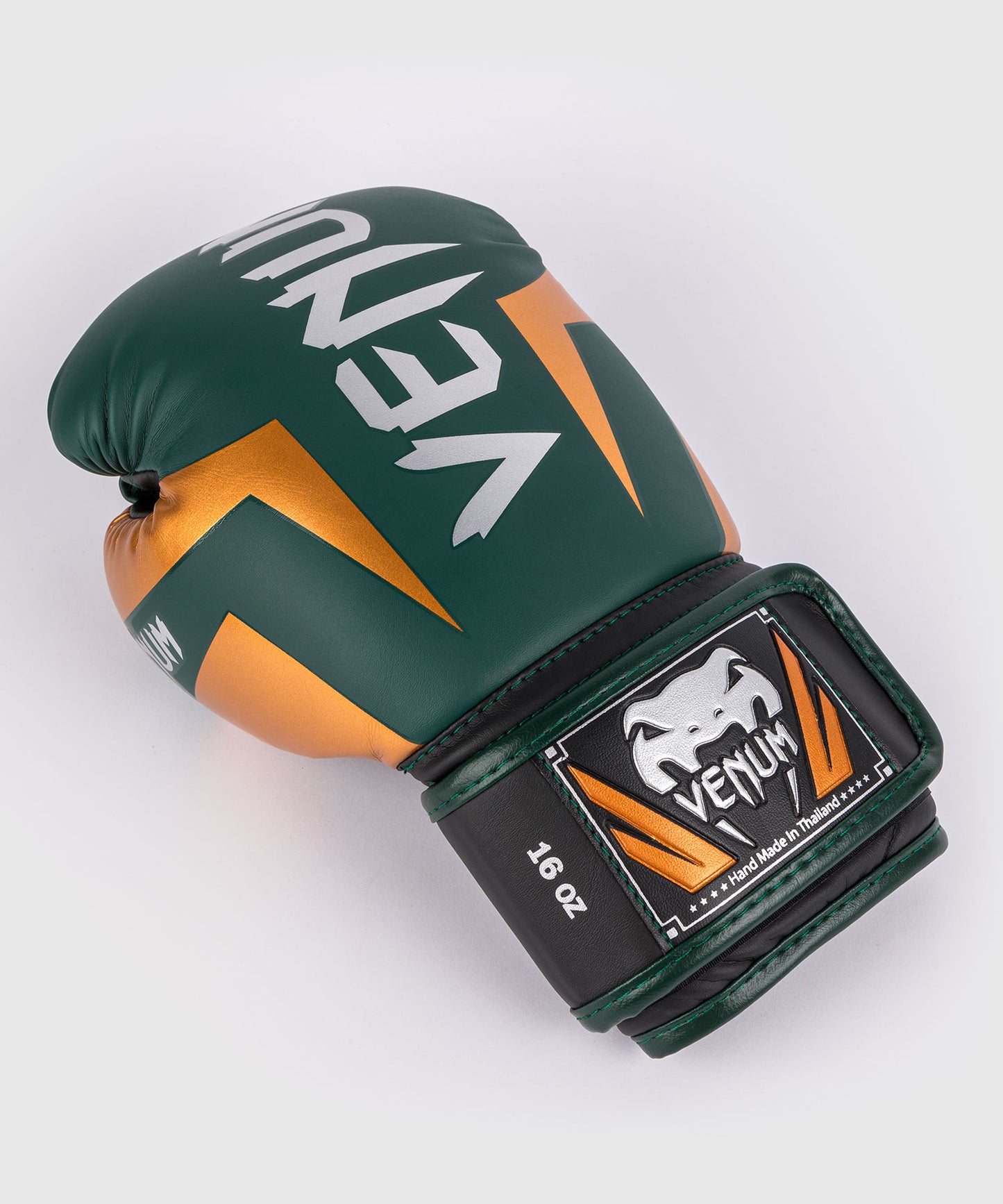 Venum Elite Guantes de boxeo - Verde/Bronce/Plata
