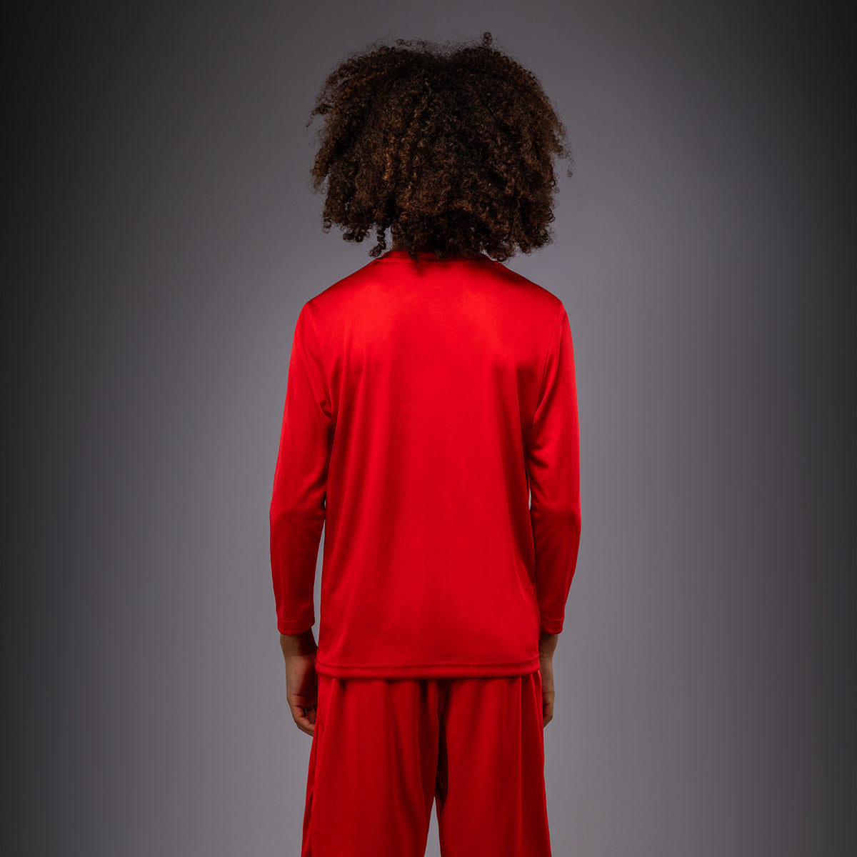 Venum Lineup Camiseta de Manga Larga para Niños - Rojo/Blanco