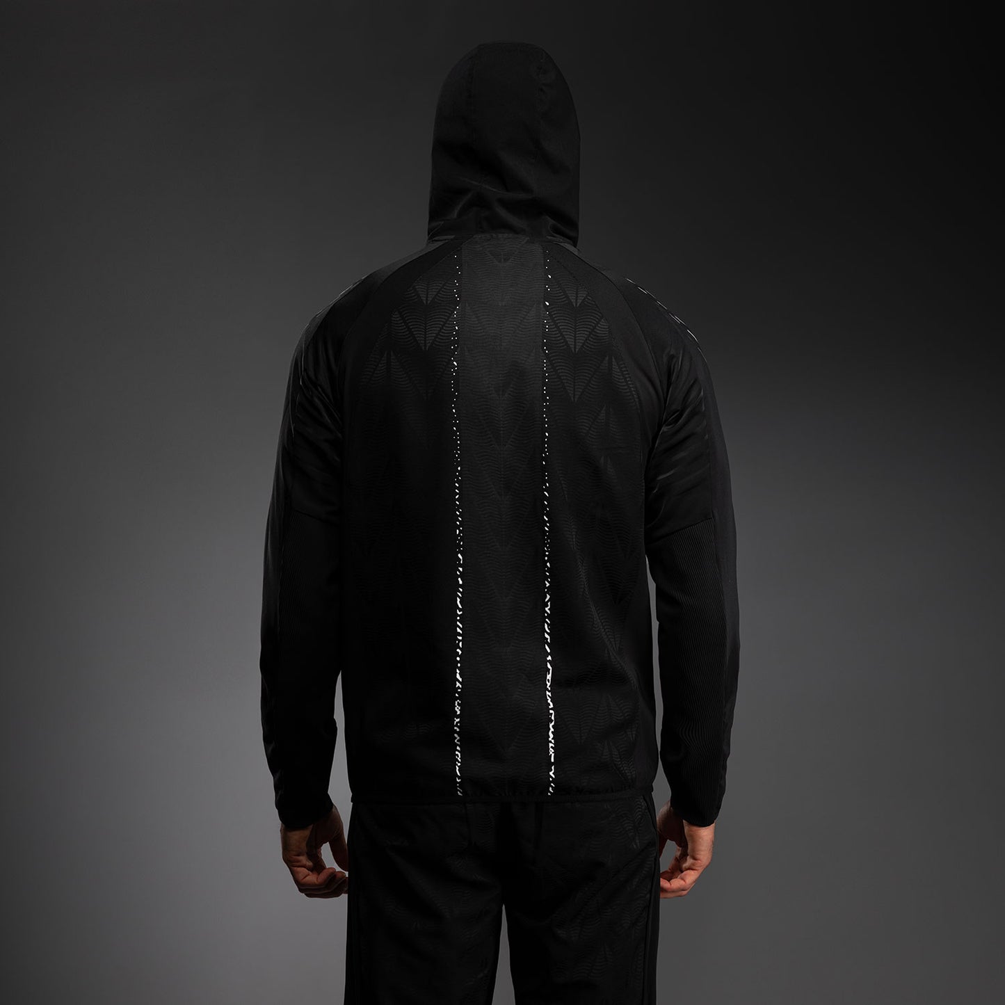 UFC Zenith by Venum Authentic Fight Night Sudadera de walkout Hombre Personalizado - Negro