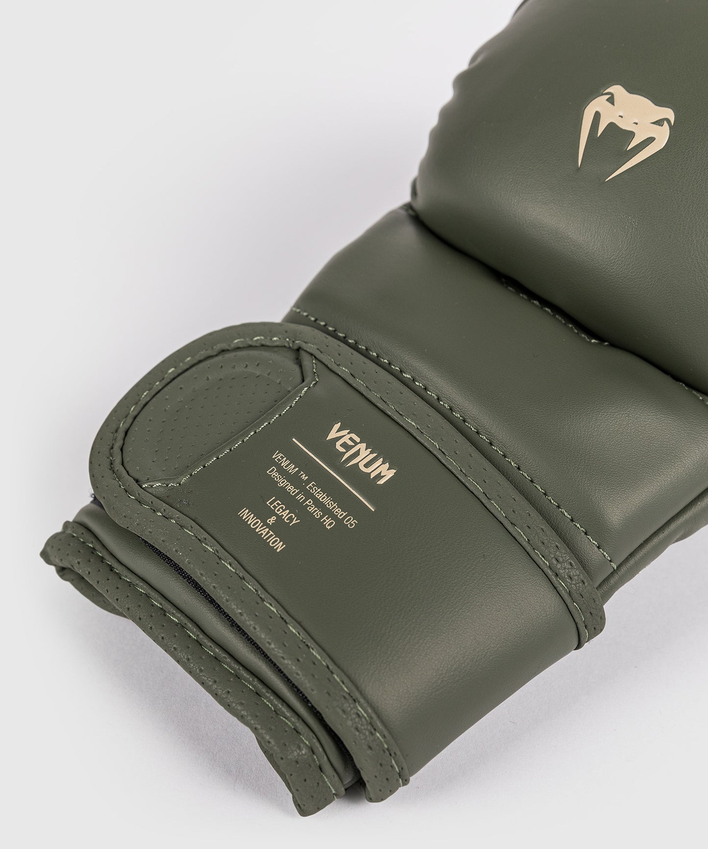 Venum Impact Evo Guantes de Sparring MMA - Verde Militar