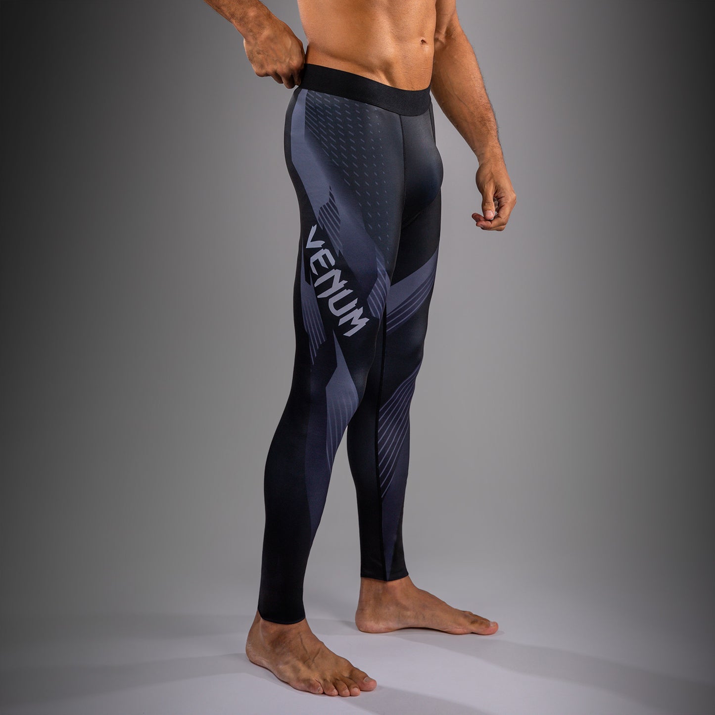 Venum No-Gi 6.0 Spats - Negro/Gris