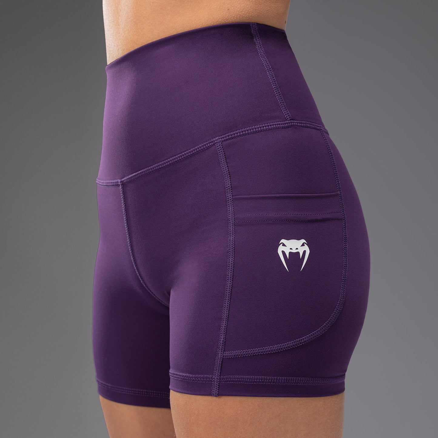 Venum Essential Pantalones Cortos de Ciclismo para Mujer - Púrpura Profundo