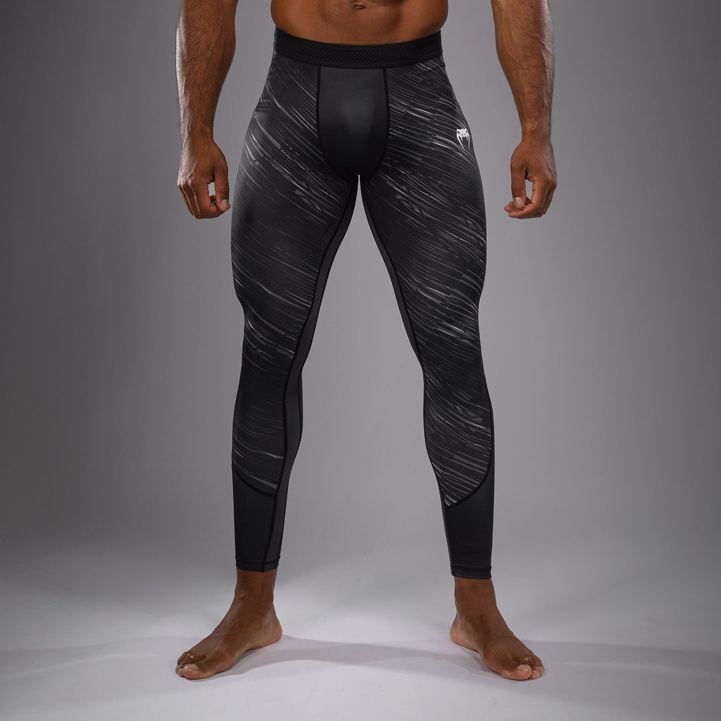 Venum Rapid Spats - Negro/Gris Tormenta