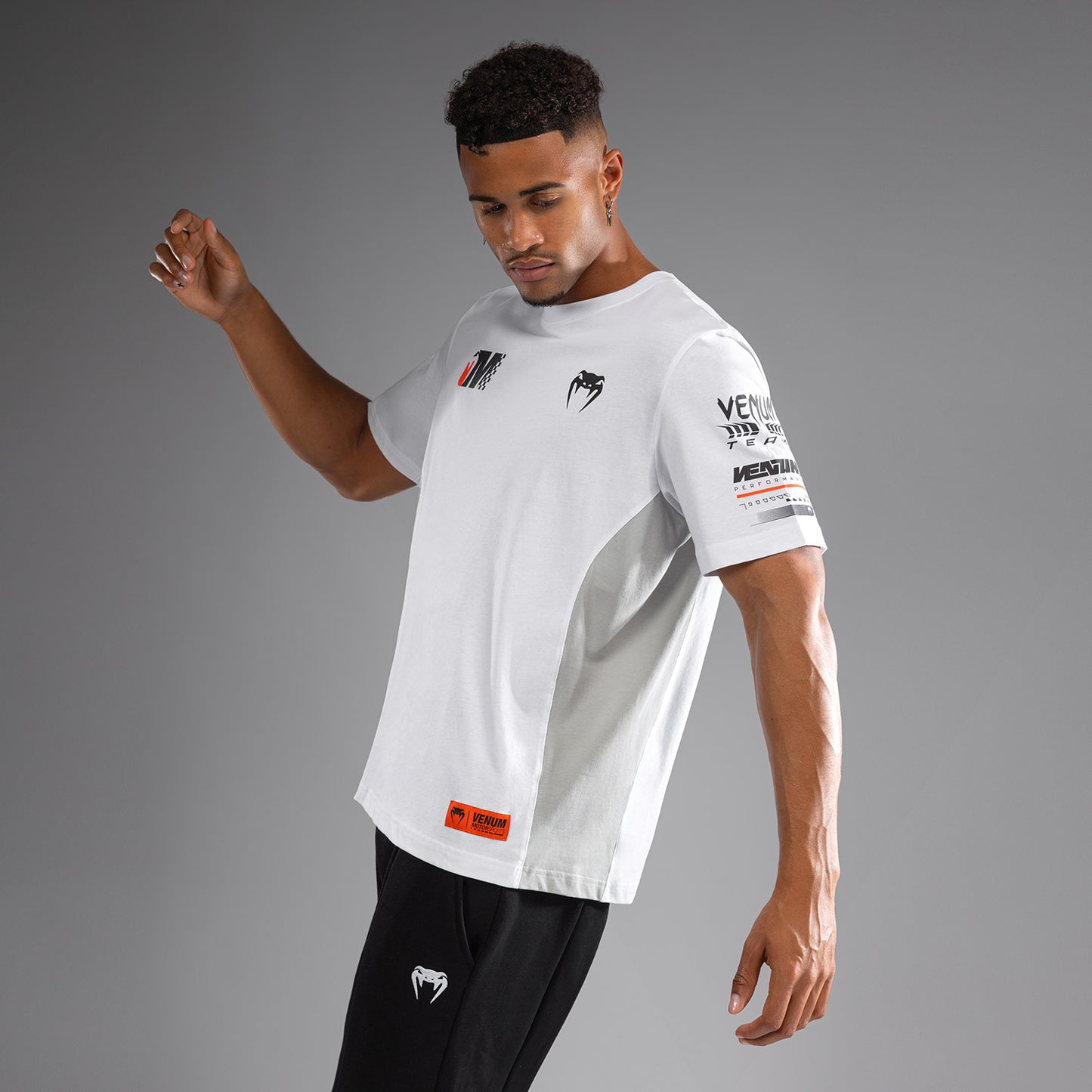 Venum Motorsport Camiseta - Blanco Nieve