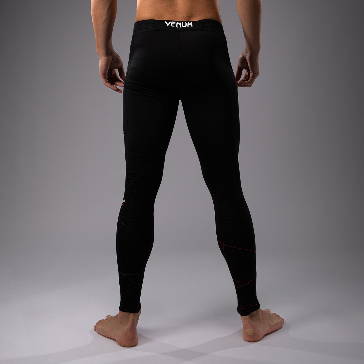 Venum Tactical XT Polainas - Negro/rojo de fuego