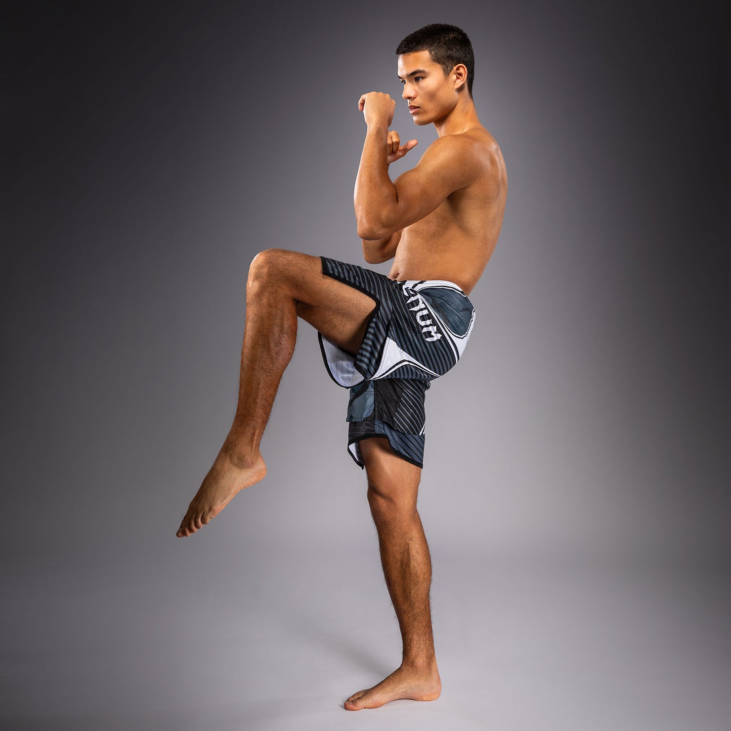 Venum Camo Hero Short de Combate - Azul Marino Oscuro/Azul