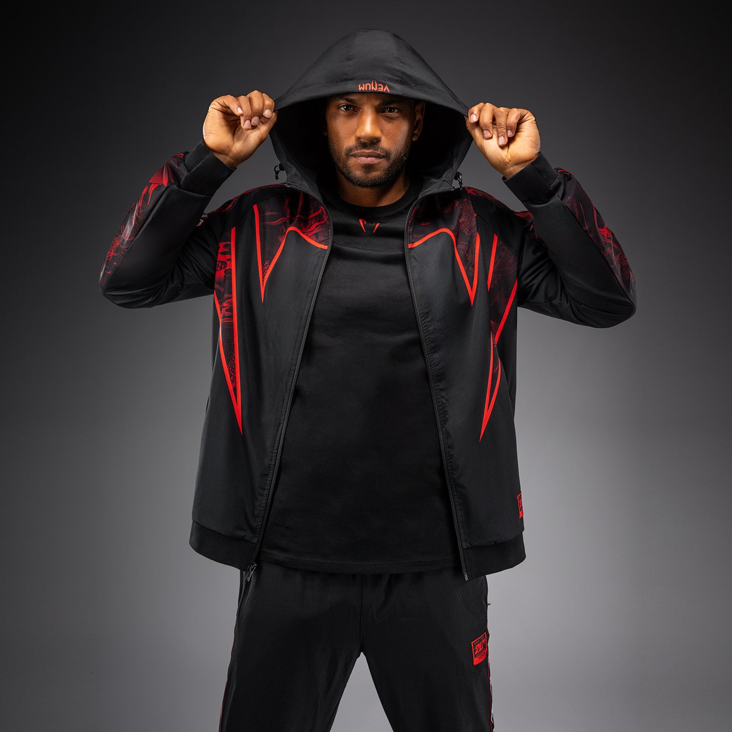 Venum 20th Anniversary Chaqueta de Chándal - Negro/Rojo