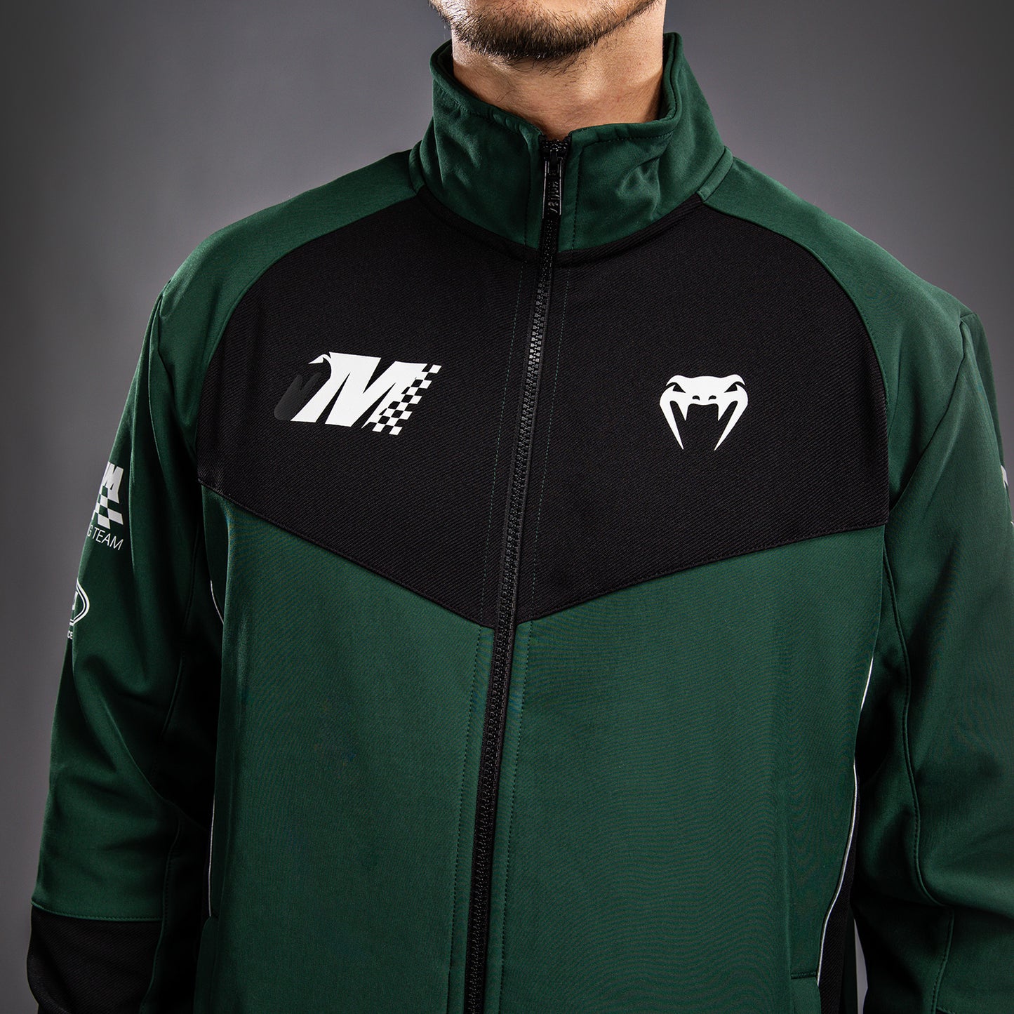 Venum Motorsport Chaqueta Softshell - Bosque Profundo