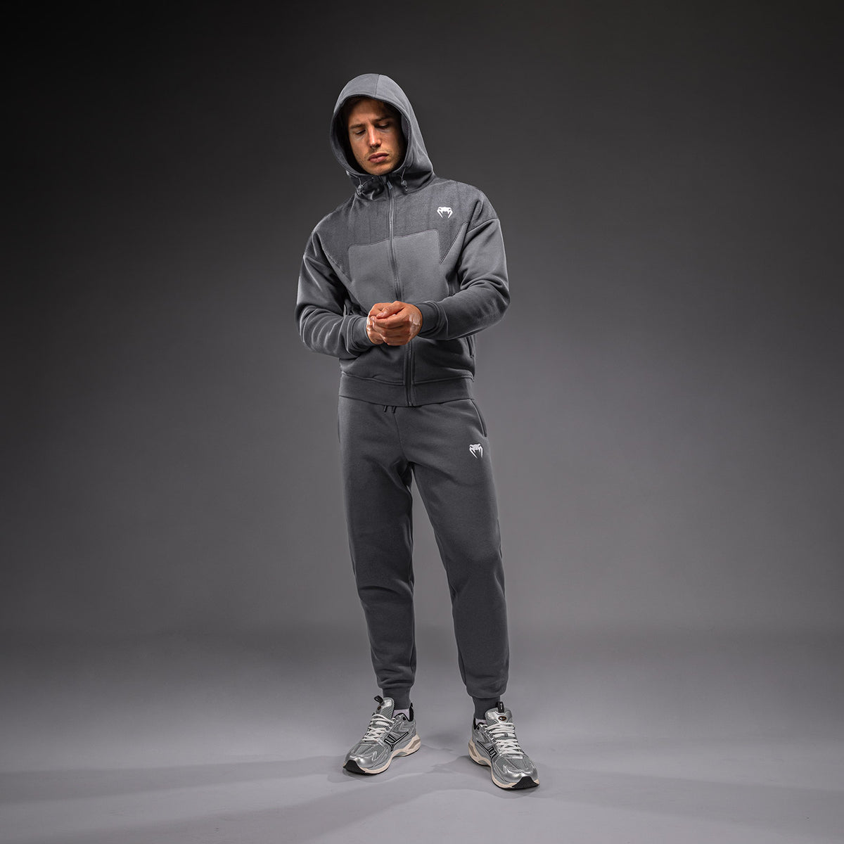 Venum Attack Fleece & Weave Chaqueta de chándal - Gris