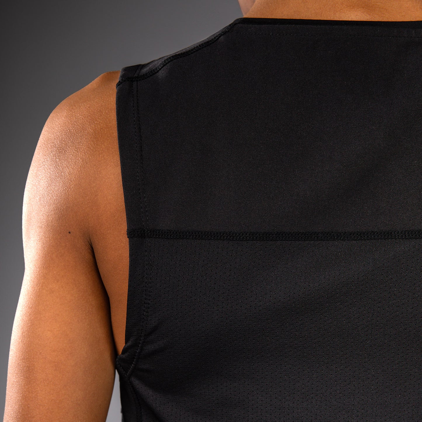 Venum Elite Football Camiseta de Compresión Sin Mangas Para Niños - Negro
