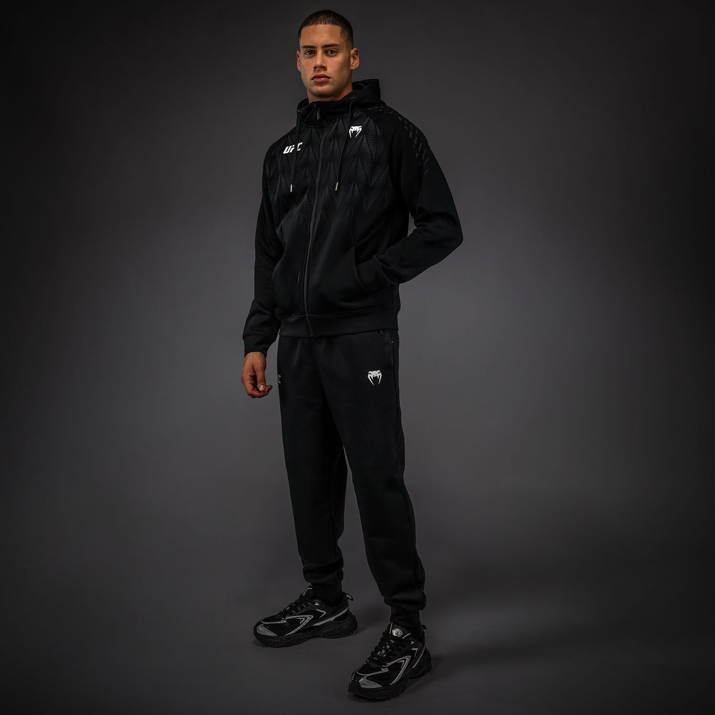 UFC Zenith by Venum Replica Sudadera con cremallera Hombre - Negro