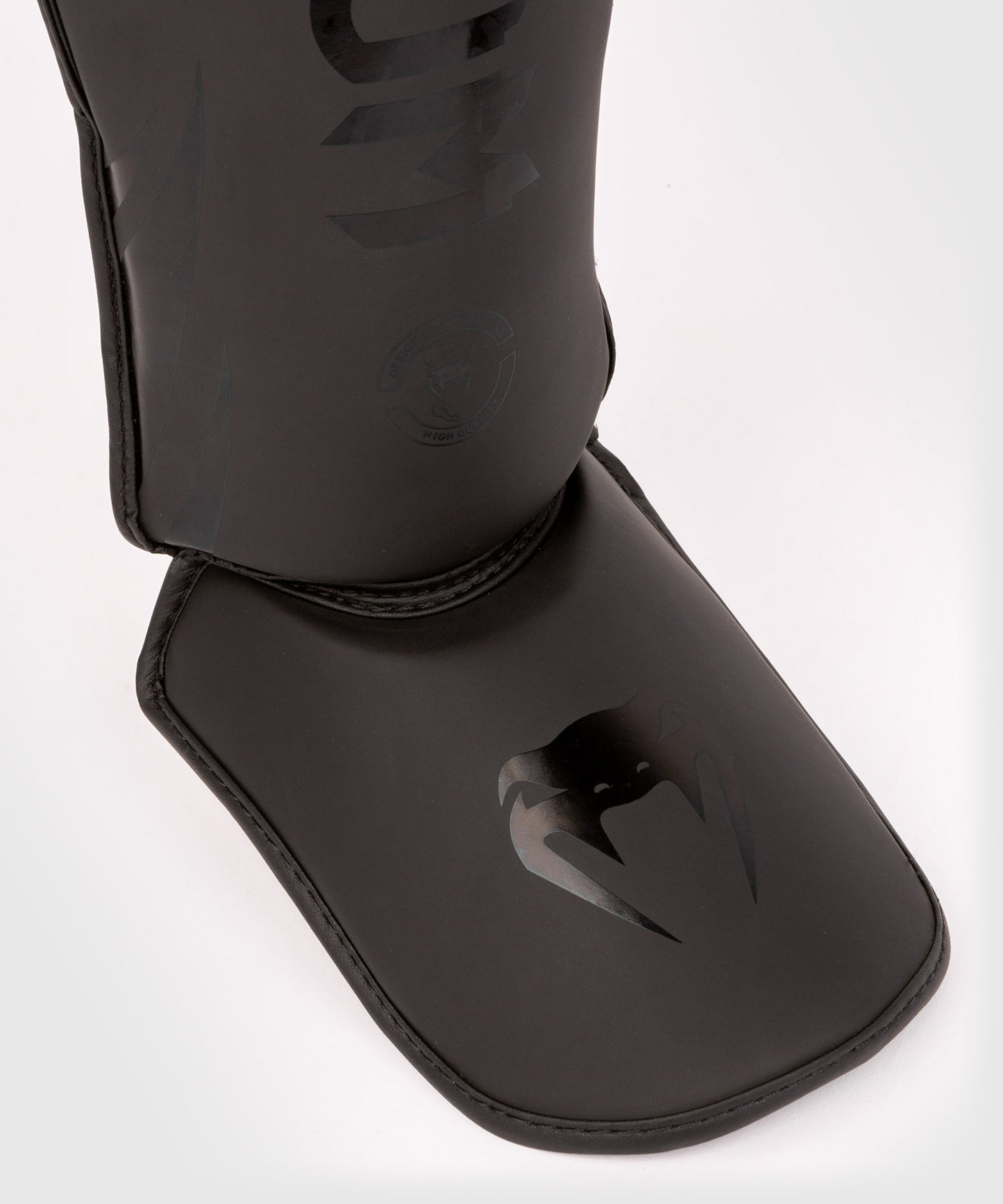 Espinilleras Venum Challenger - PARA NIÑOS - Negro/Negro