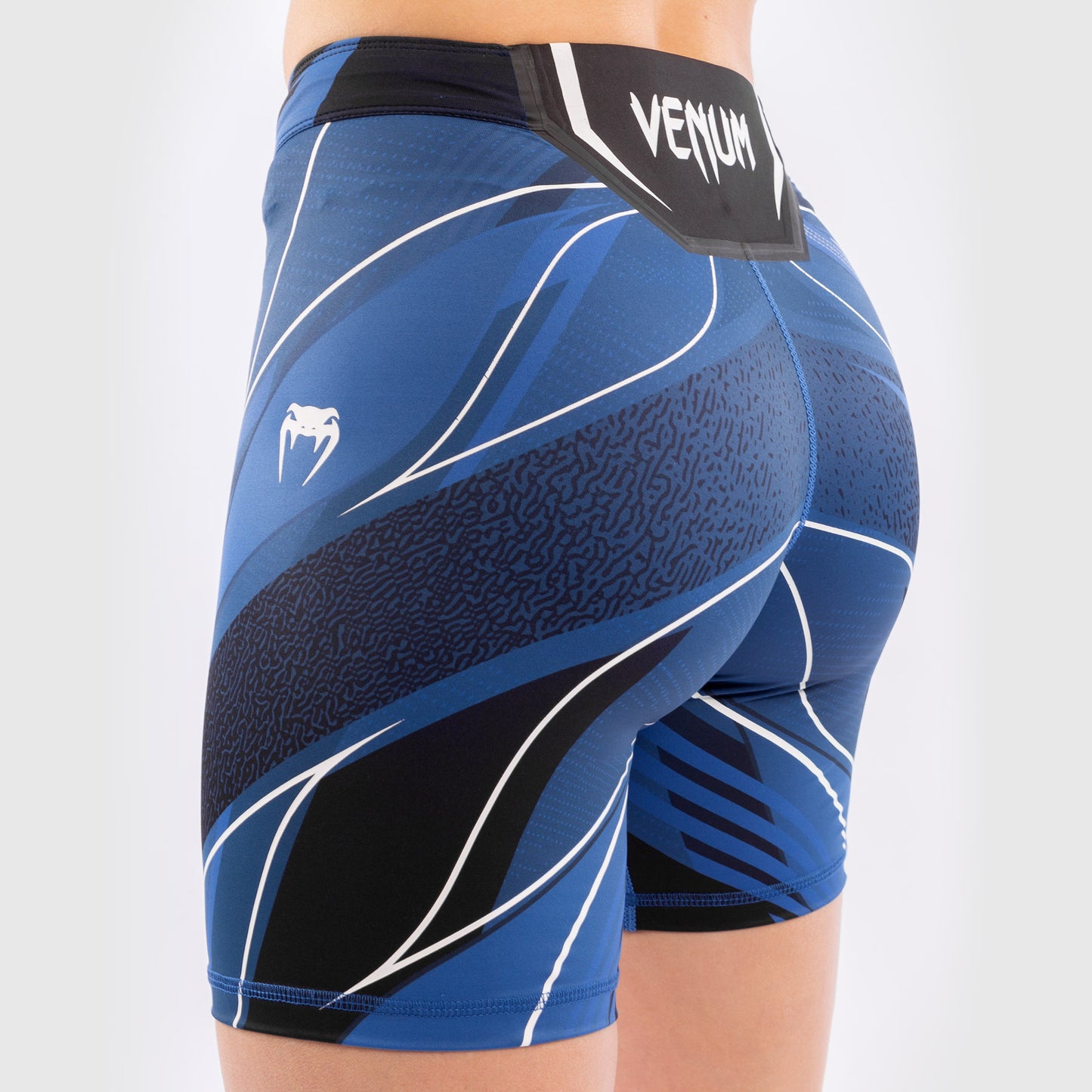 Pantalón De Vale Tudo Para Mujer UFC Venum Authentic Fight Night – Modelo Largo - Azul