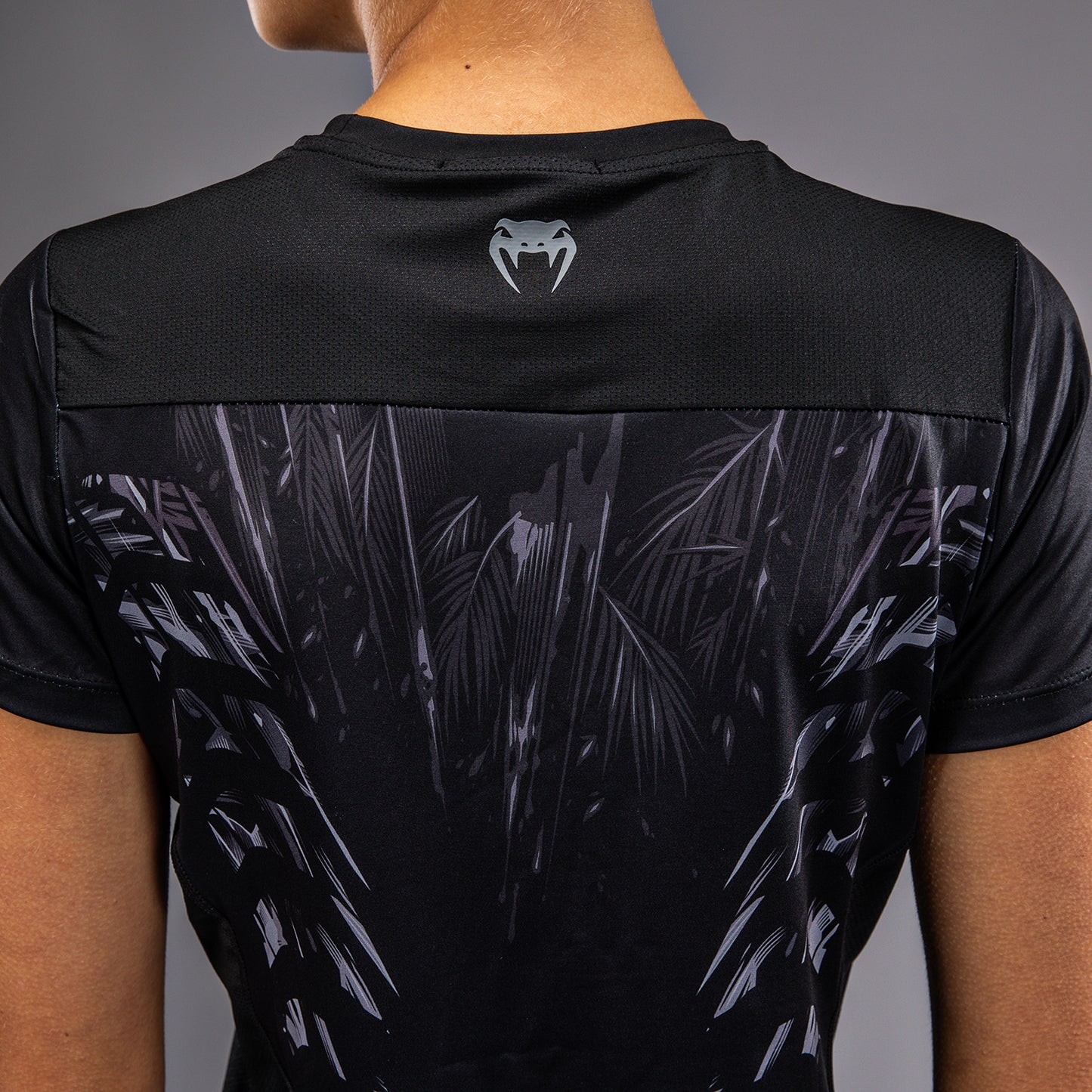 Venum Tiger Camiseta Dry-Tech para Mujer - Negro/Plata