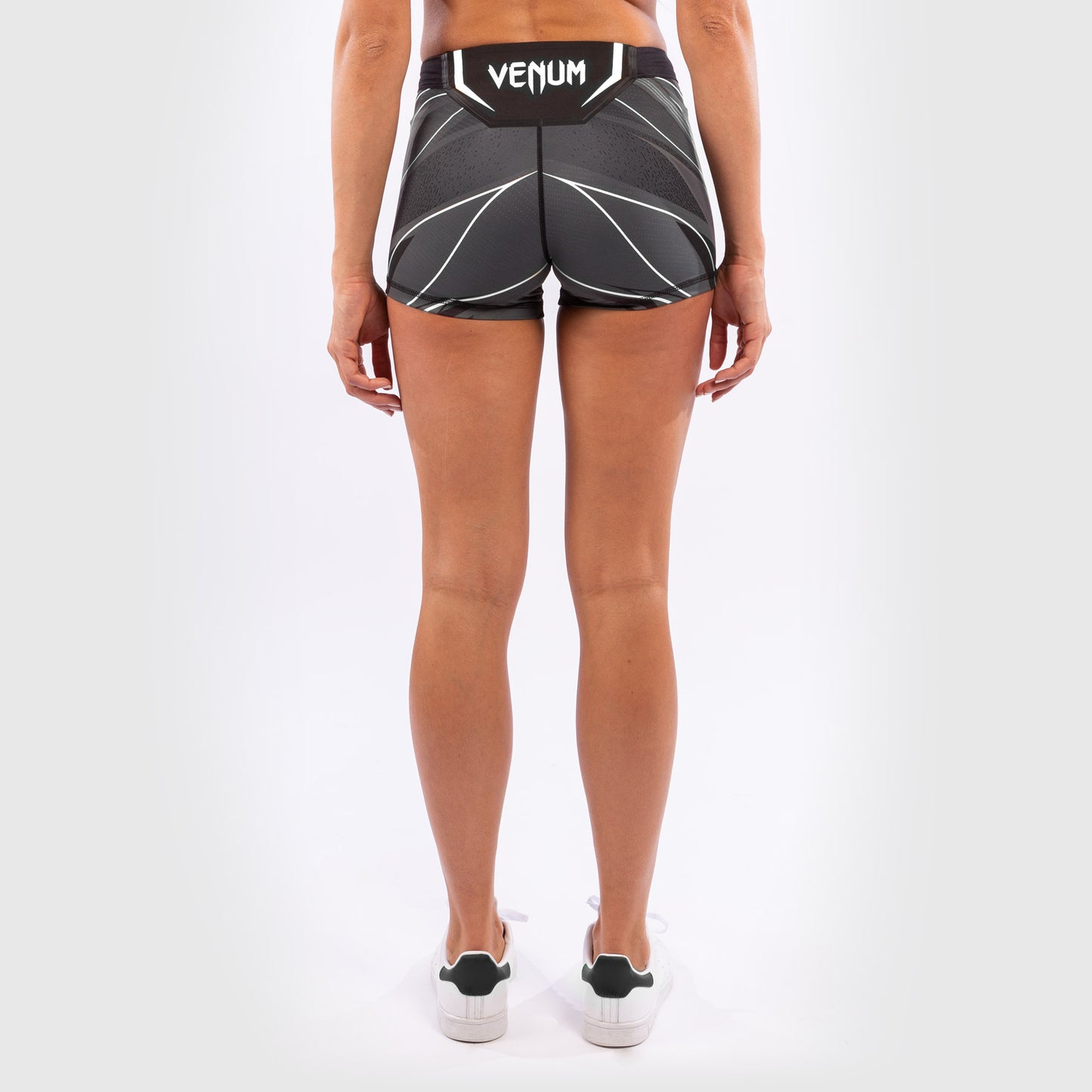 Pantalón De Vale Tudo Para Mujer UFC Venum Authentic Fight Night – Modelo Corto - Negro