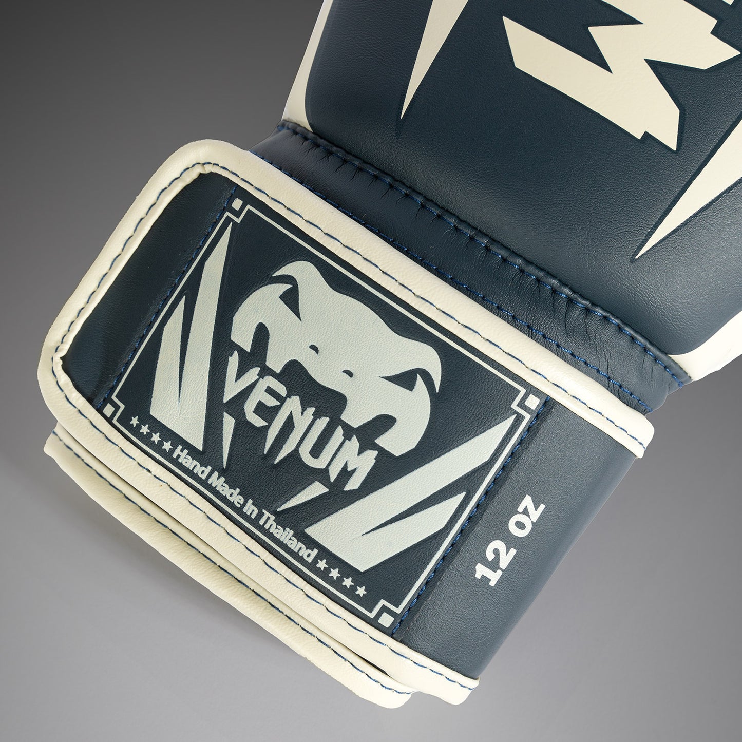 Guantes de Boxeo Venum Elite - Blanco/Azul Marino