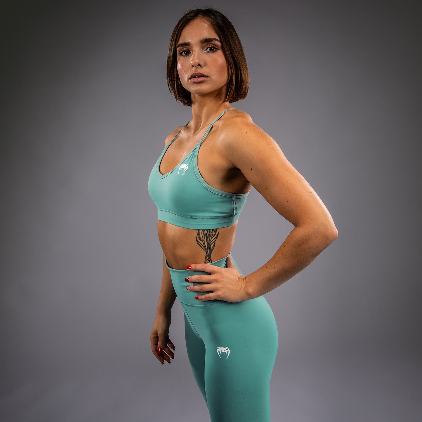 Venum Essential Low Impact Sujetador deportivo para Mujer - Verde Aqua