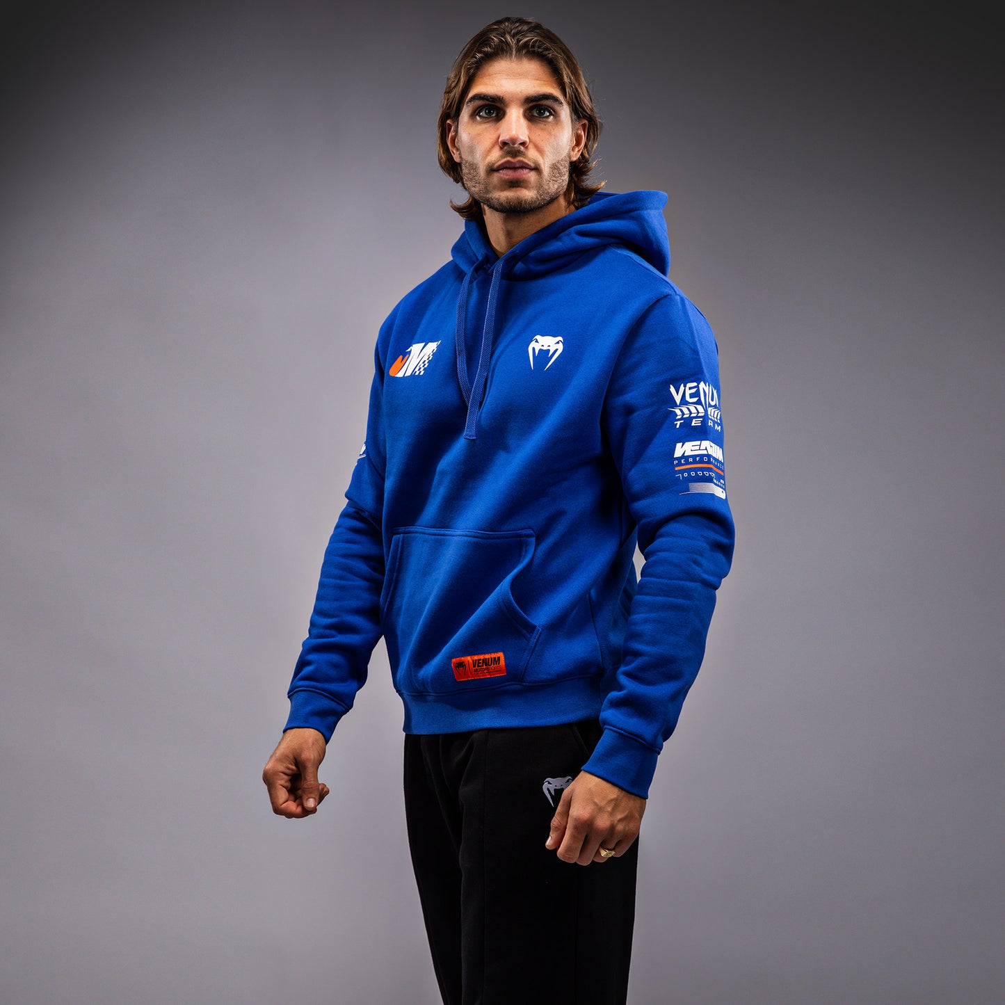Venum Motorsport Sudadera con Capucha - Azul Real