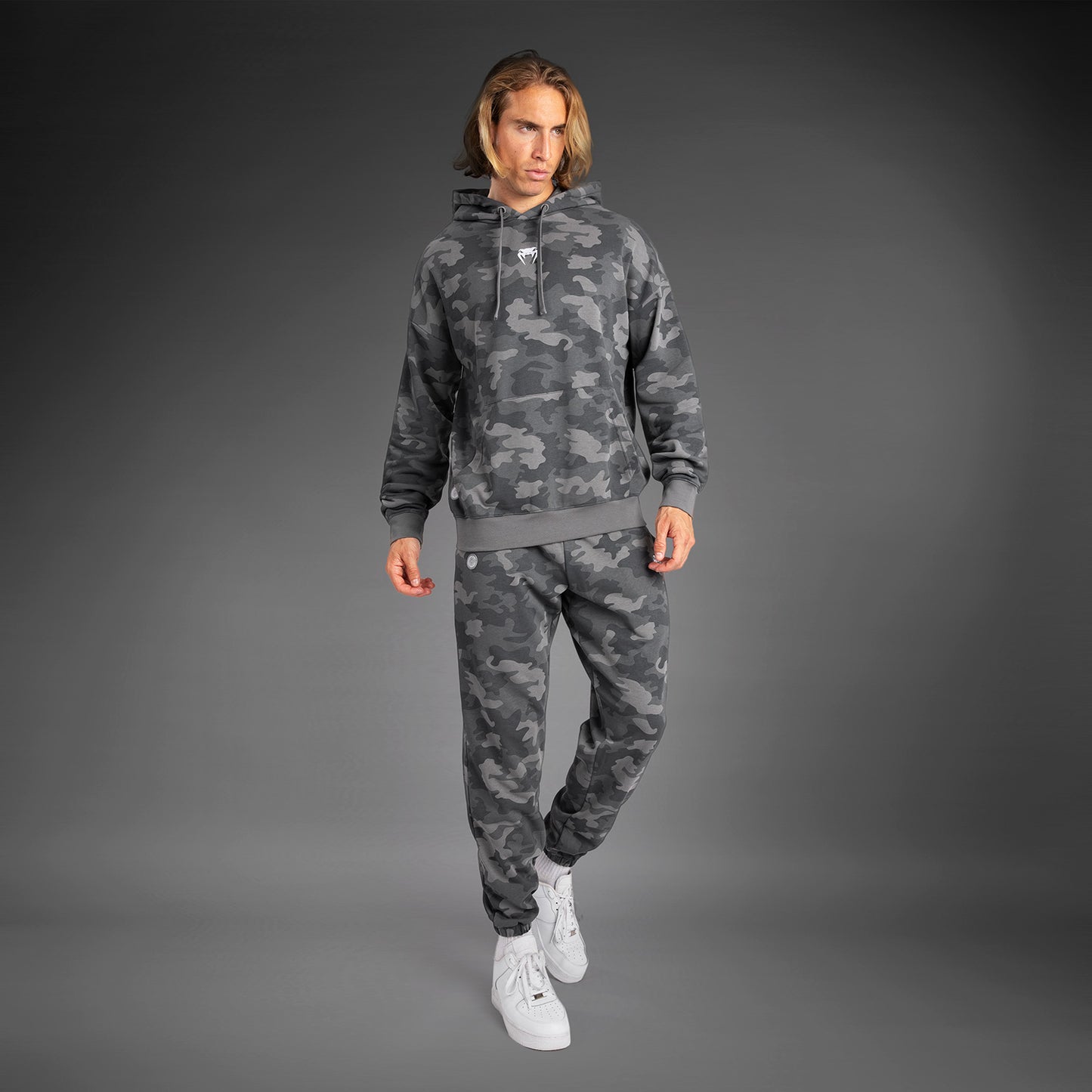 Venum Vortex XL Sudadera Con Capucha para Hombre - Camuflaje Antracita