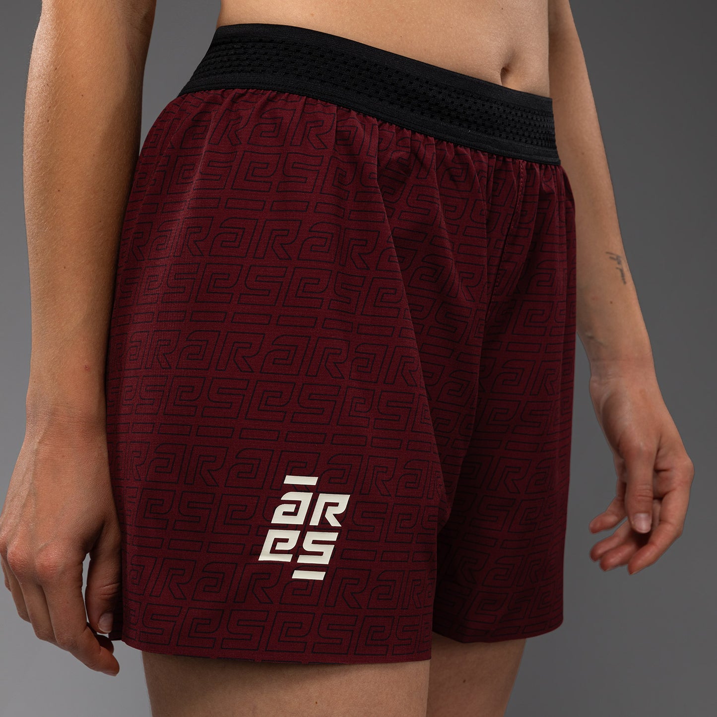 Venum x Ares Pantalones Cortos de Entrenamiento para Mujeres - Burdeos