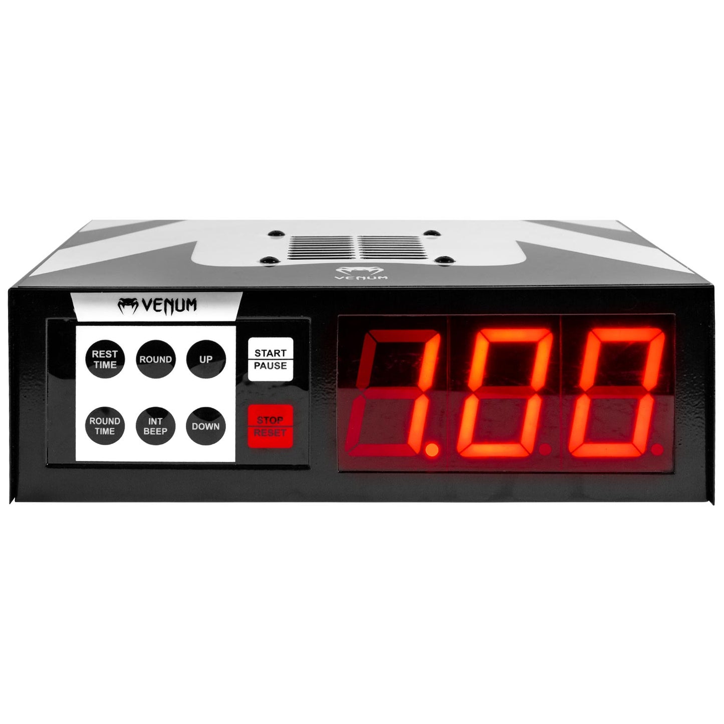 Temporizador de boxeo - negro/blanco
