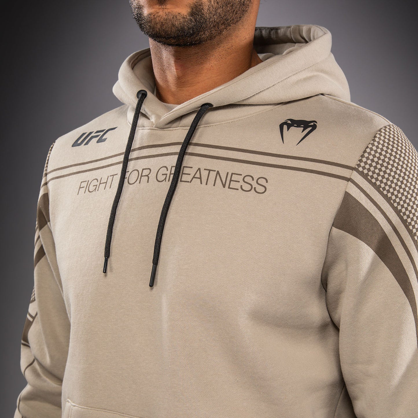 Venum UFC Unity by Venum Authentic Fight Week Sudadera con Capucha para Hombre - Arena