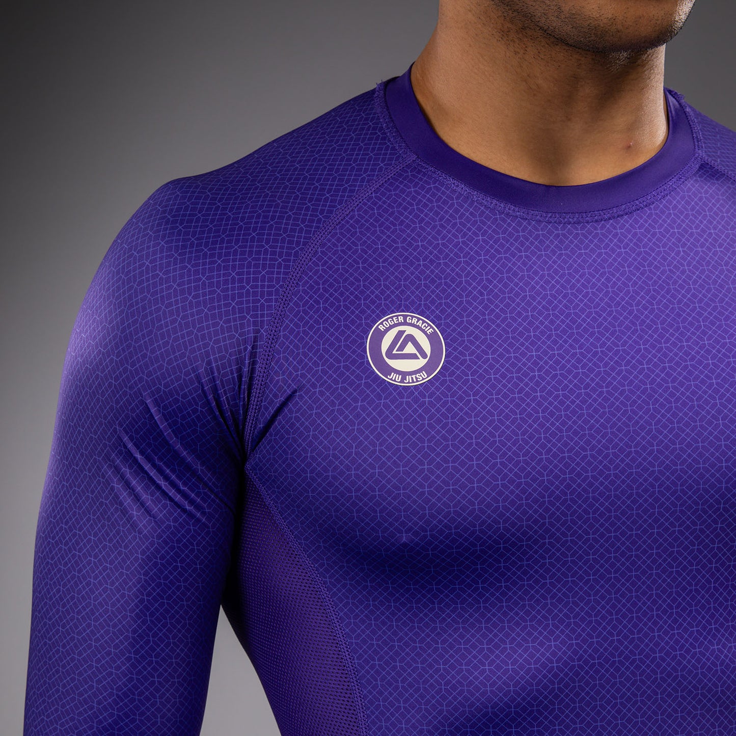 Venum x Roger Gracie Academy Rashguard Manga Larga - Morado