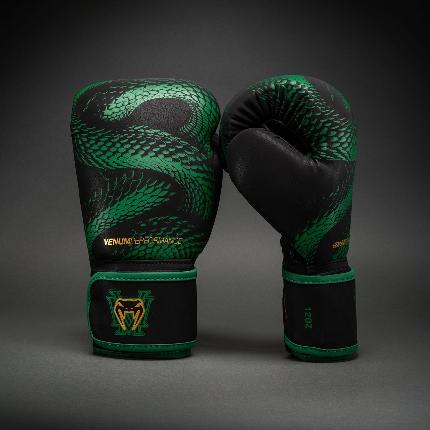 Venum Matupa Guantes de Boxeo - Negro/Verde/Oro