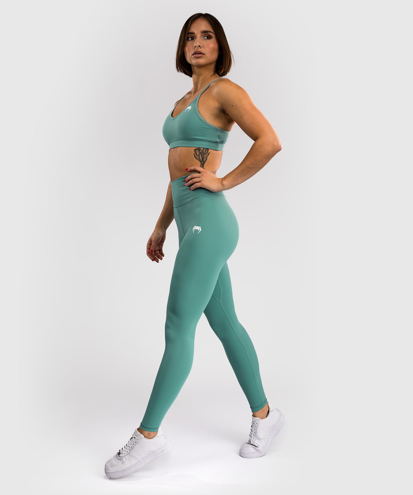 Venum Essential Leggings para Mujer - Verde Aqua