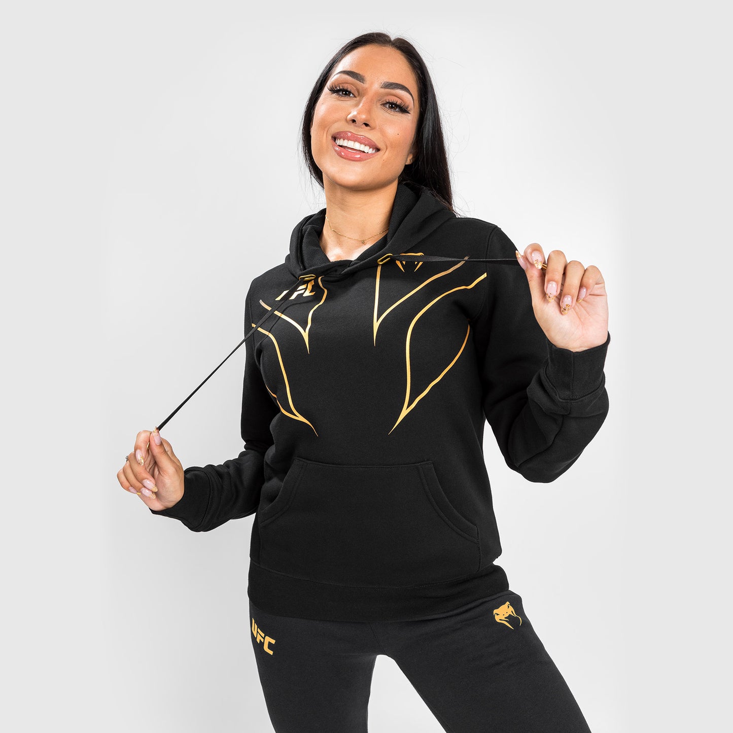 Sudadera con capucha UFC Venum Fight Night 2.0 para mujer - Champion