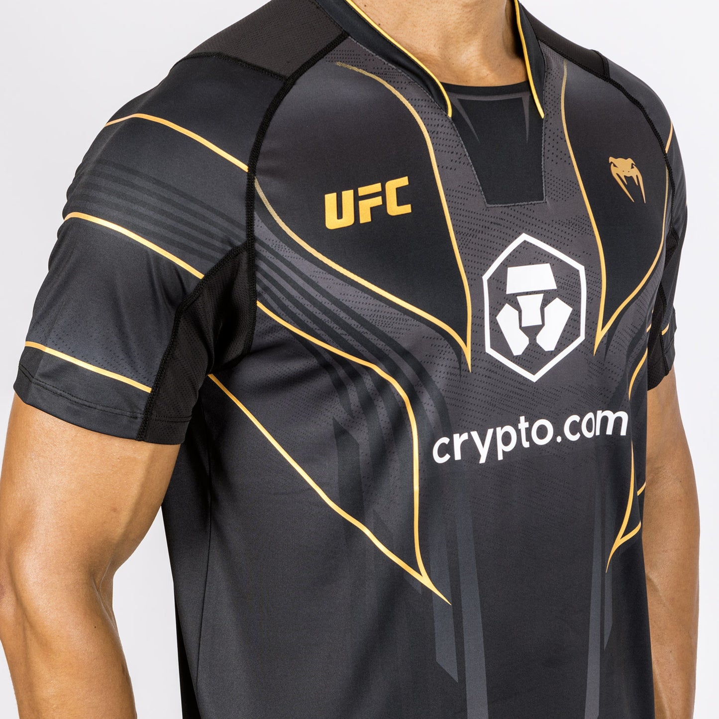Camiseta auténtica personalizada UFC Venum Fight Night 2.0 para hombre - Campeón