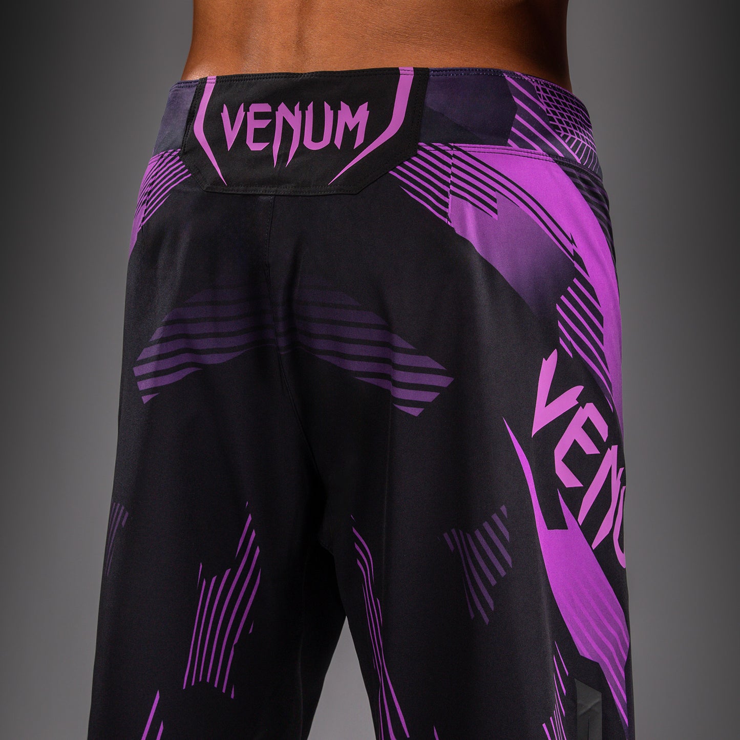 Venum No-Gi 6.0 Pantalón Corto de Combate - Negro/Púrpura