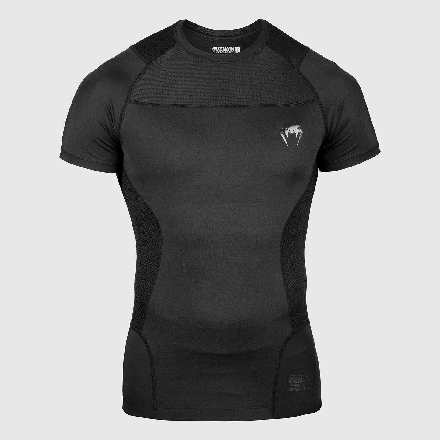 Venum G-Fit Rashguard - Manga corta - Negra
