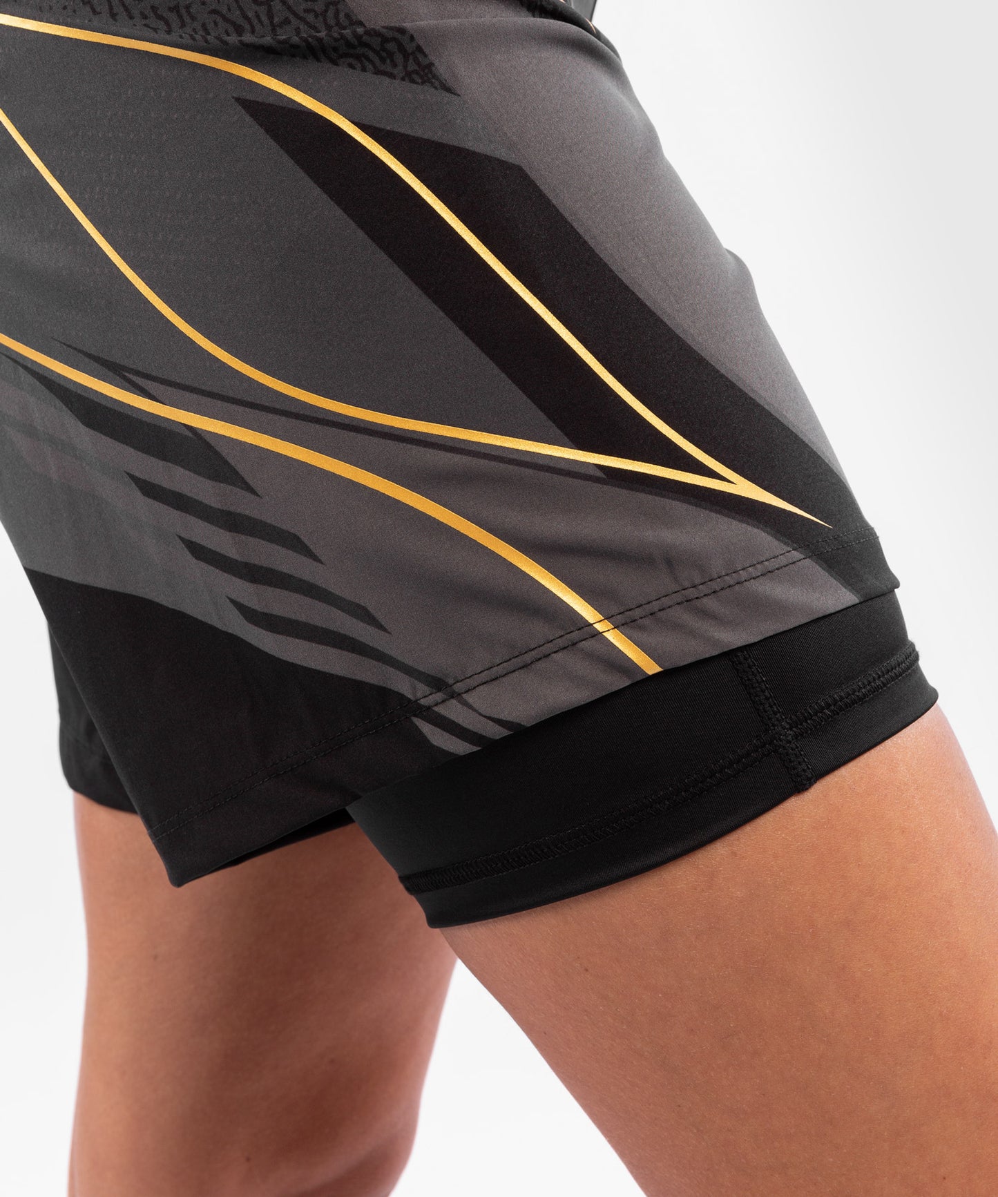 Pantalón De MMA Para Mujer Ufc Venum Authentic Fight Night – Modelo Largo - Campeón