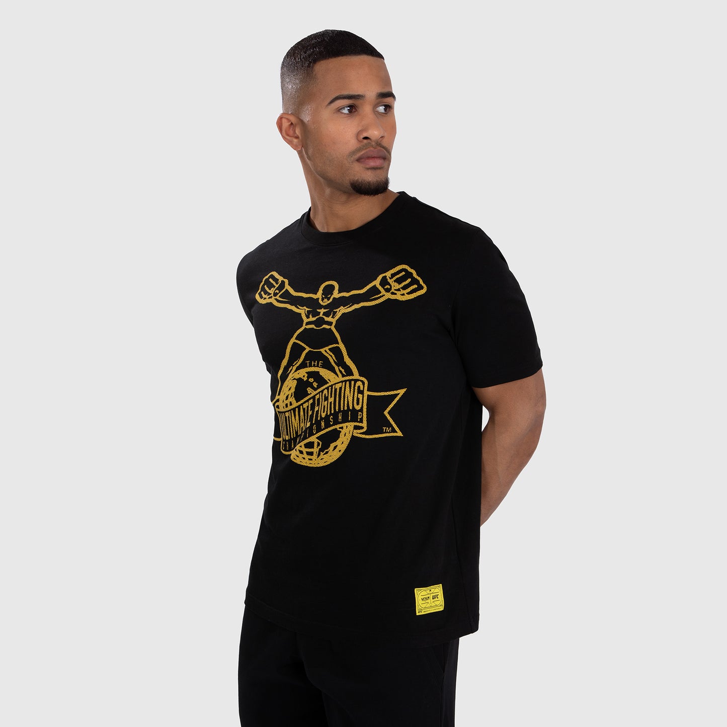 UFC by Venum Ulti-Man Camiseta - Negro/Amarillo