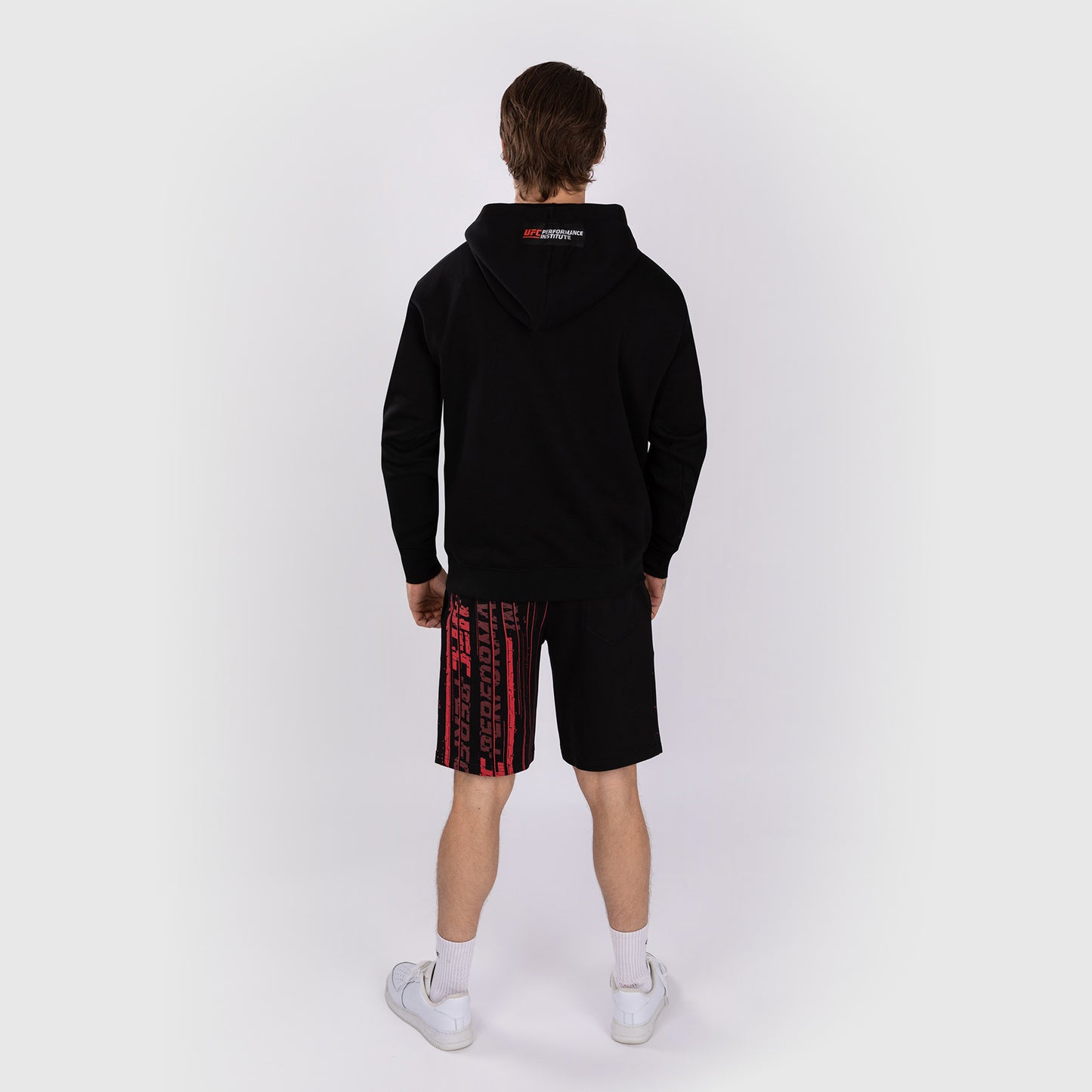 UFC Venum Performance Institute 2.0 Sudadera con Capucha para Hombre - Negro/Rojo