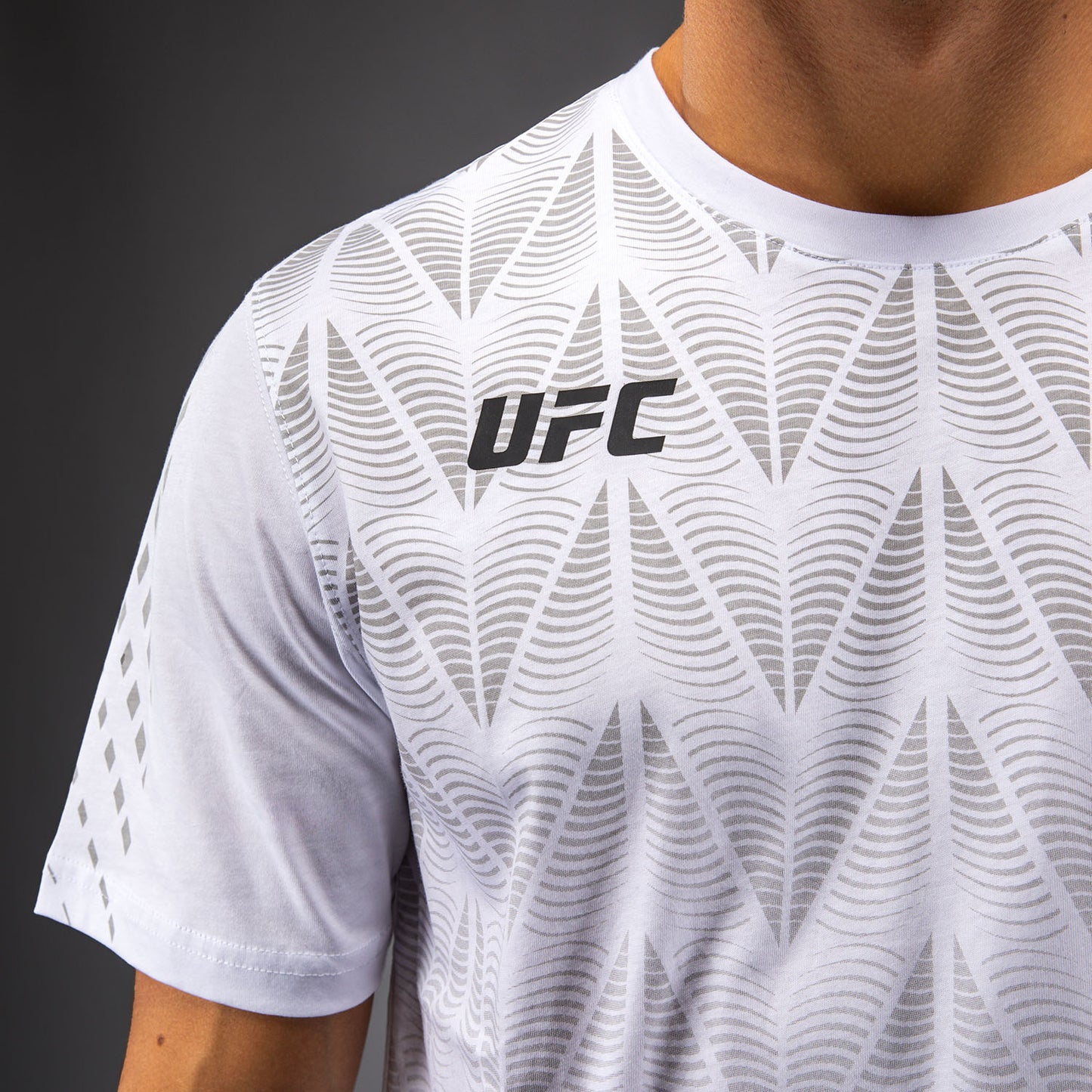 UFC Zenith by Venum Replica Camiseta Hombre - Blanco