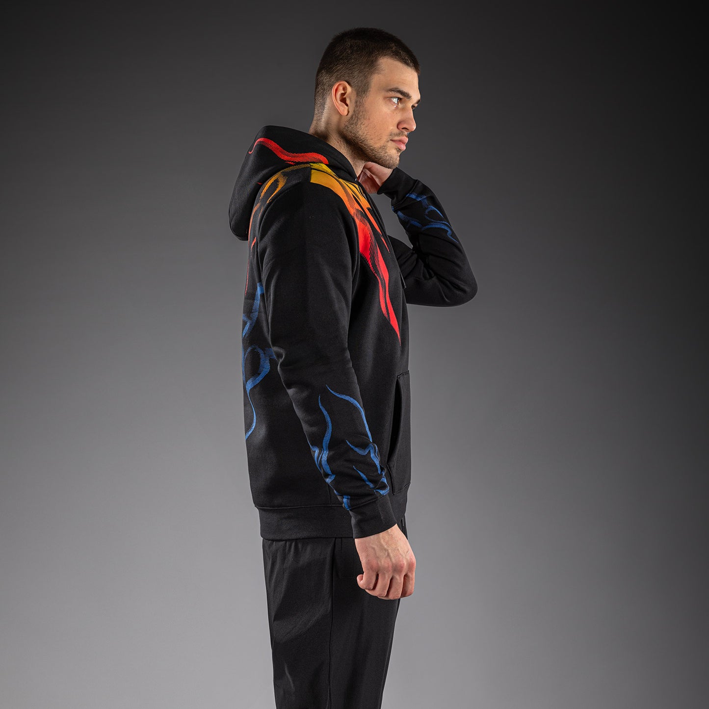 Venum x TEKKEN 8 Sudadera con Capucha Yoshimitsu - Negro/Naranja