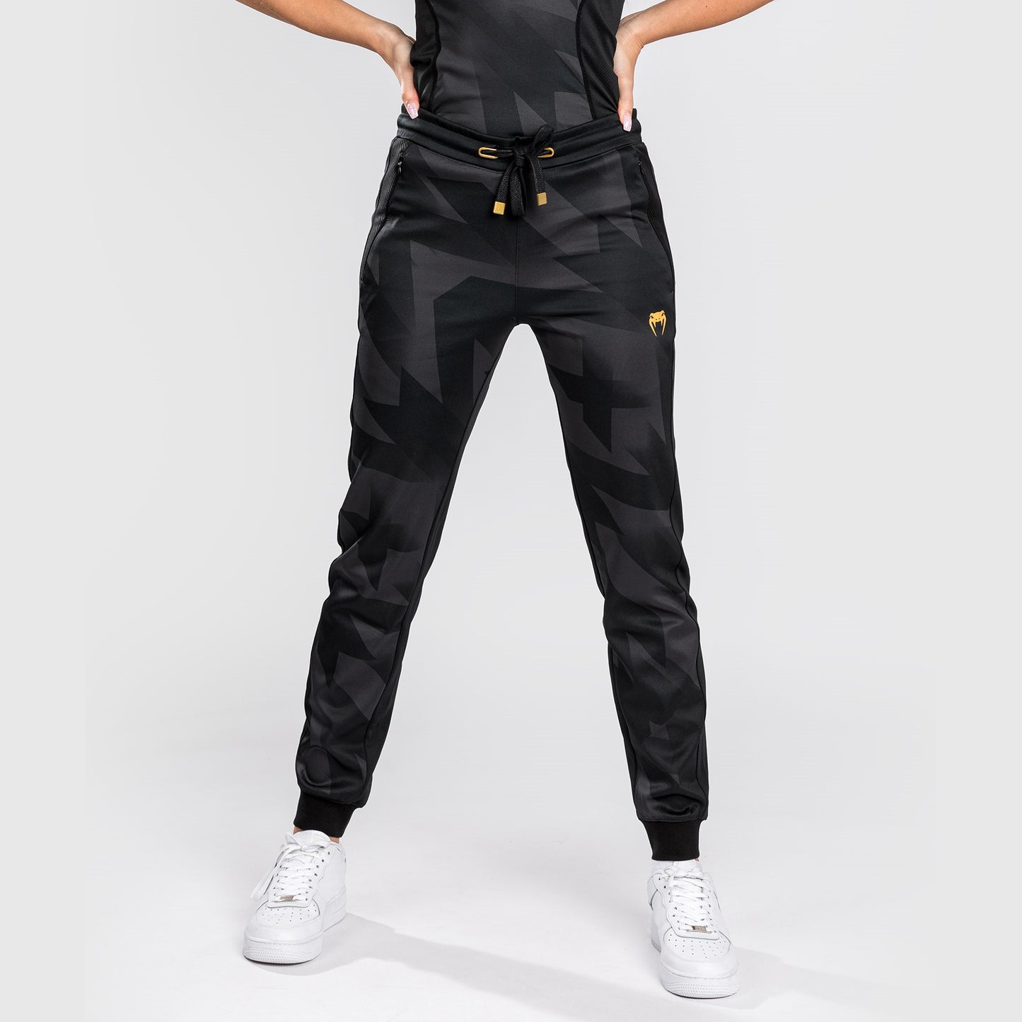 Pantalones Jogging Venum Razor - Para Mujeres - Negro/Dorado
