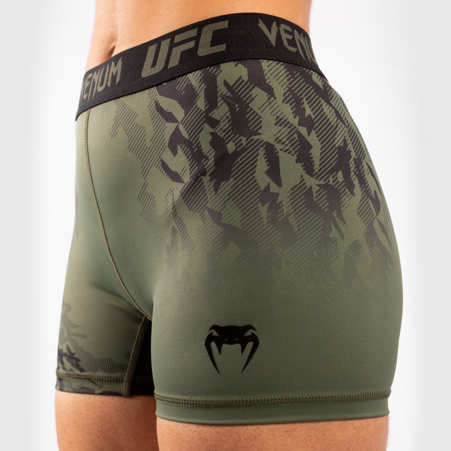 Venum UFC Authentic Fight Week Short de Compresión Performance para Mujer – Caqui